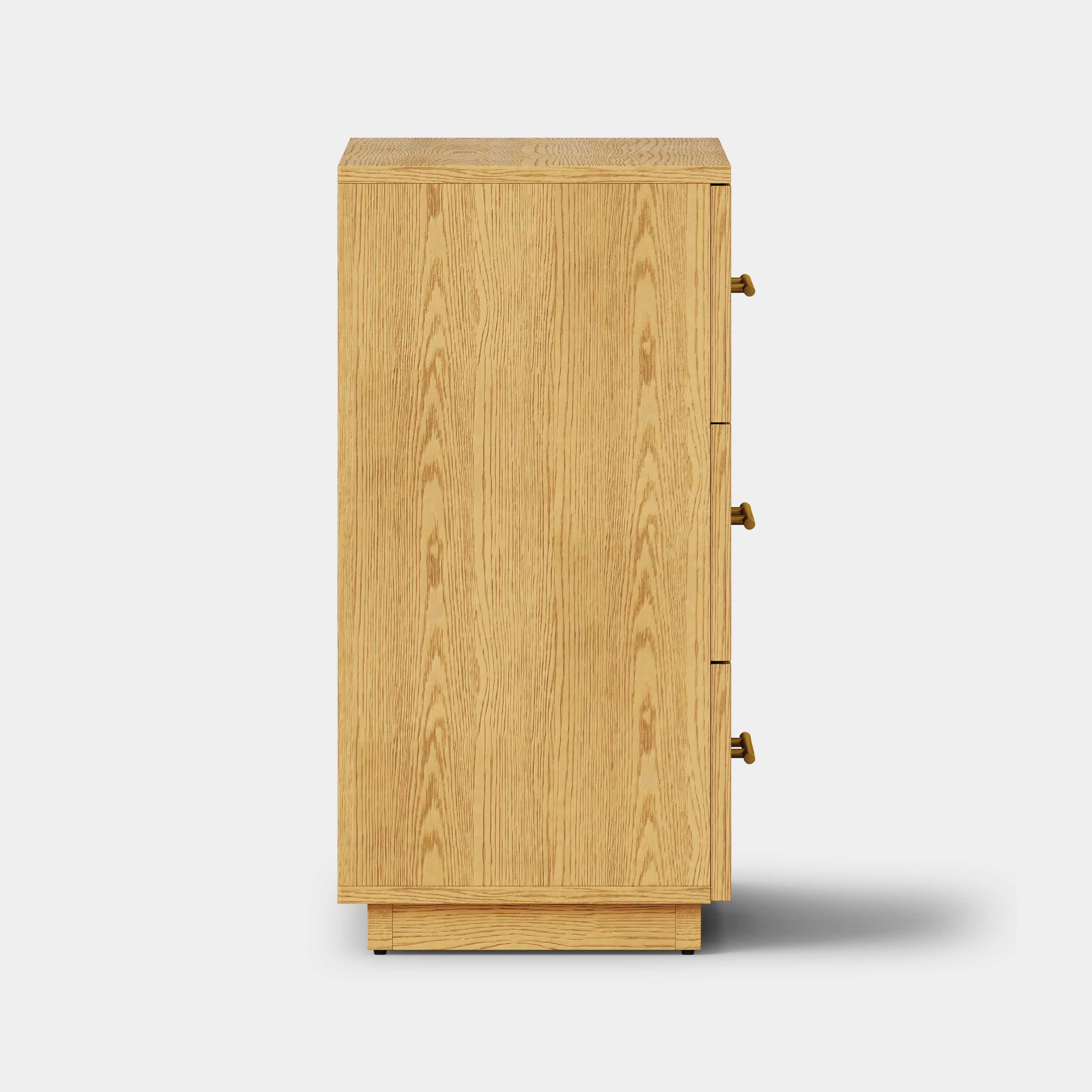 Holt 126" Oak 12-Drawer Chest(Set of 4)