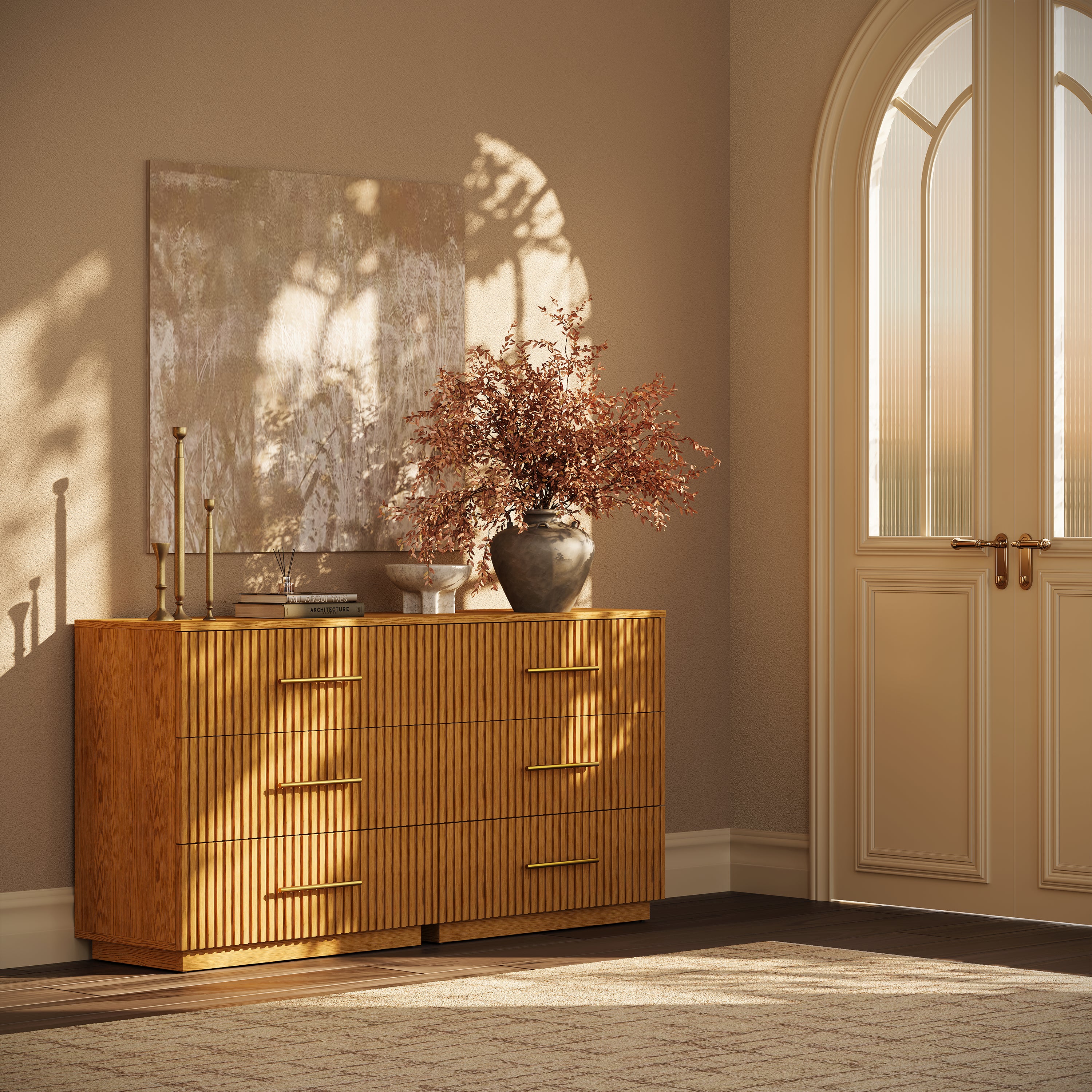 Holt 32" Oak Drawer Chest