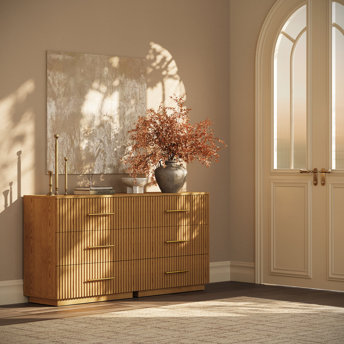 Holt 32" Oak Drawer Chest