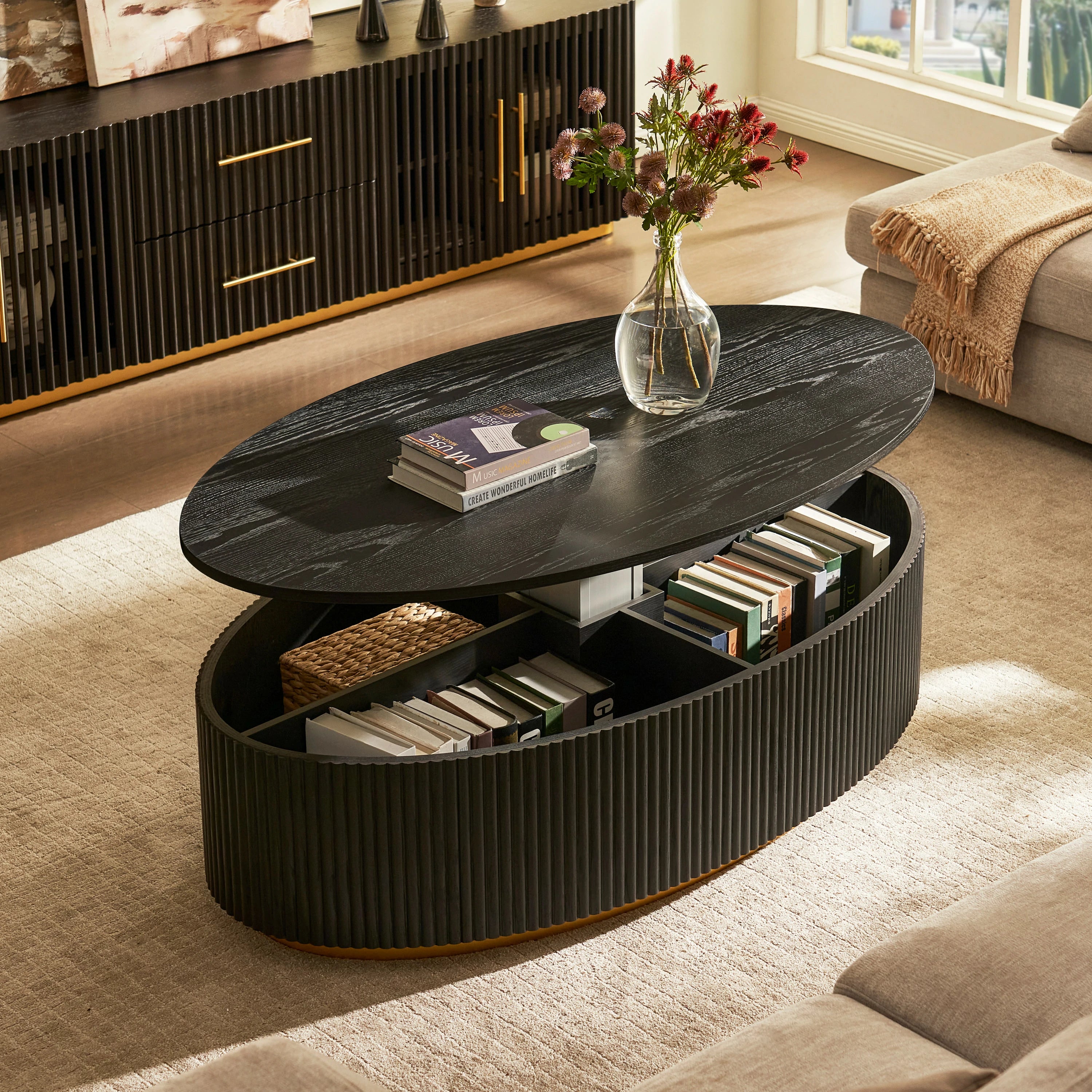 Holton 140cm W Oak Coffee Table