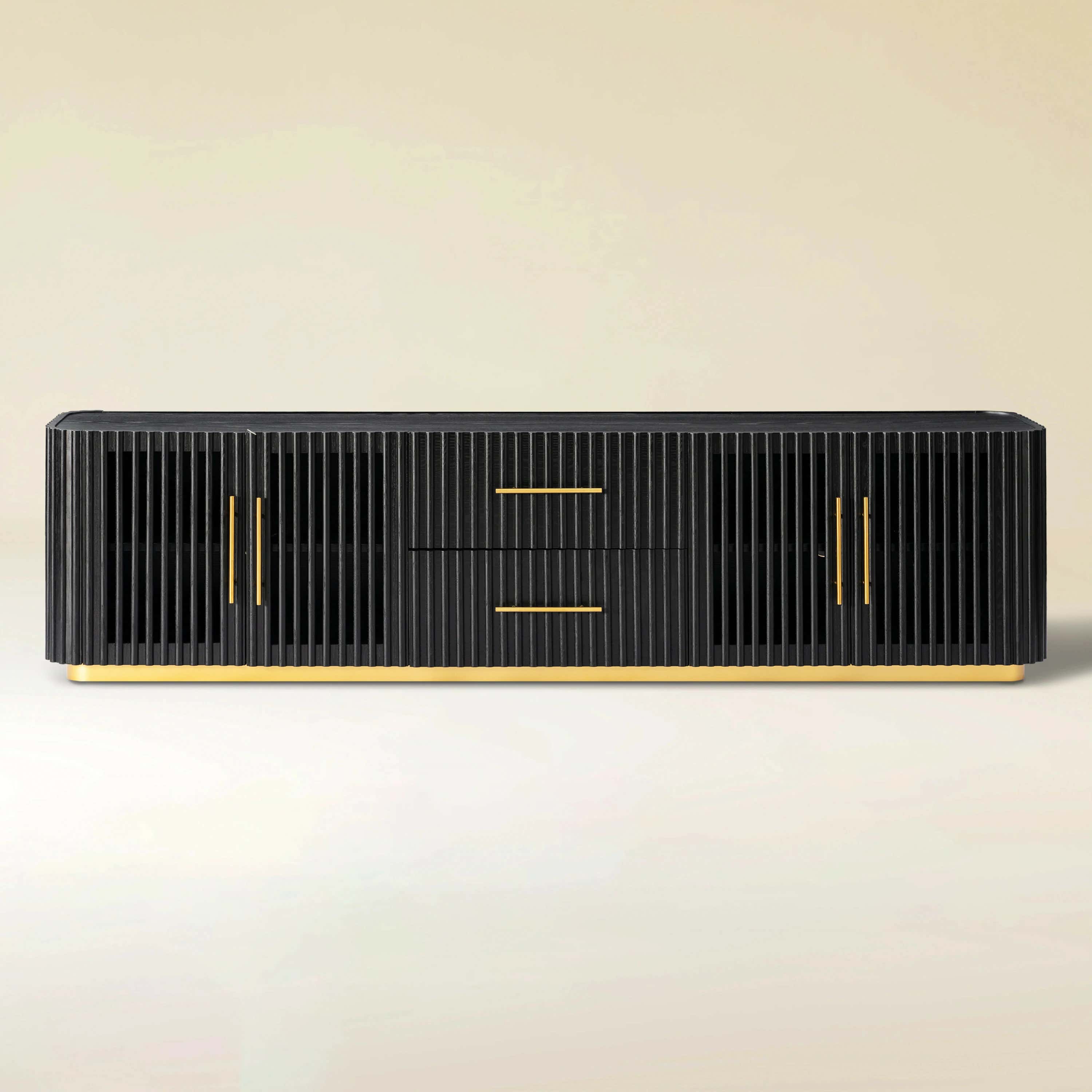 Holton Oak Media Console 240cm W