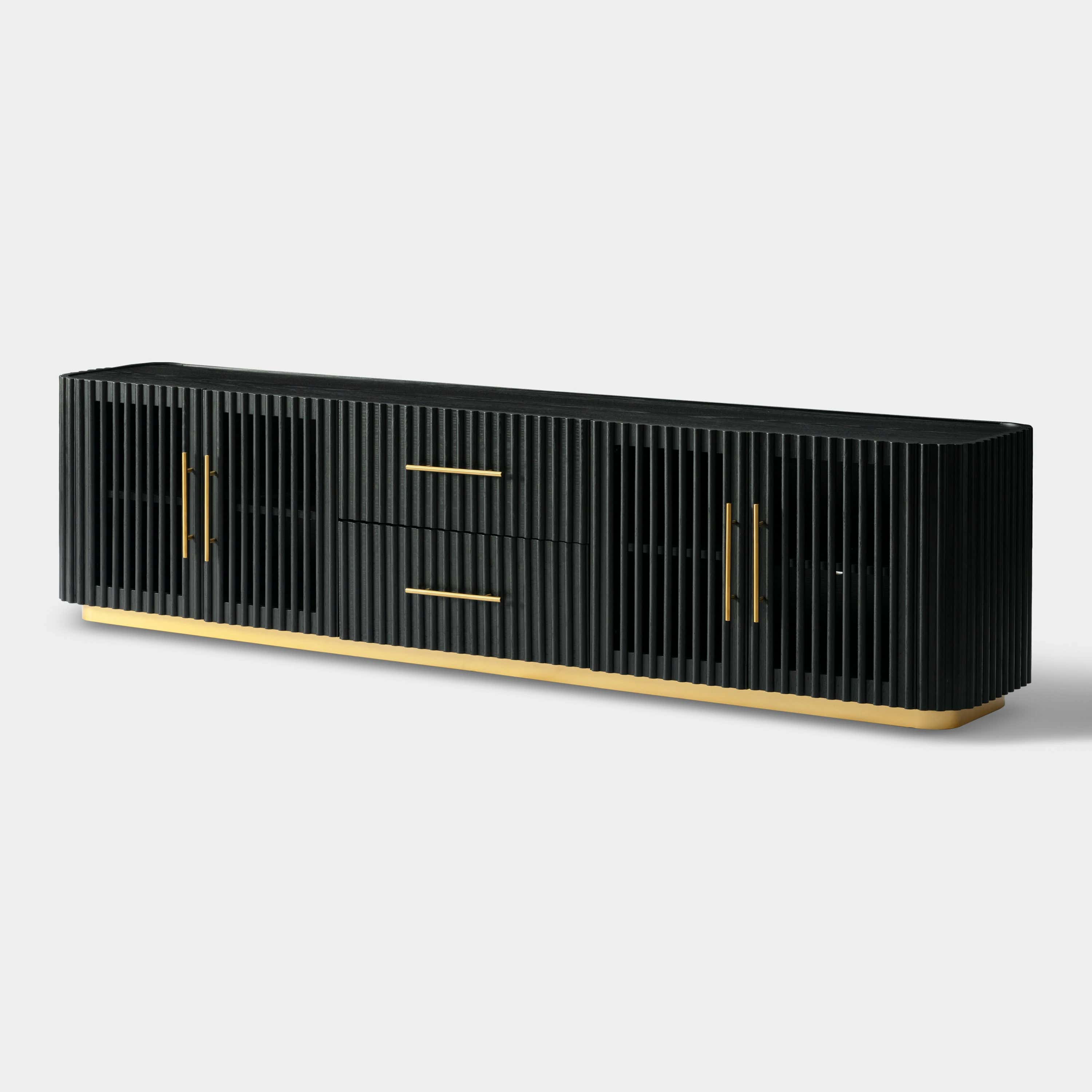 Holton Oak Media Console 240cm W