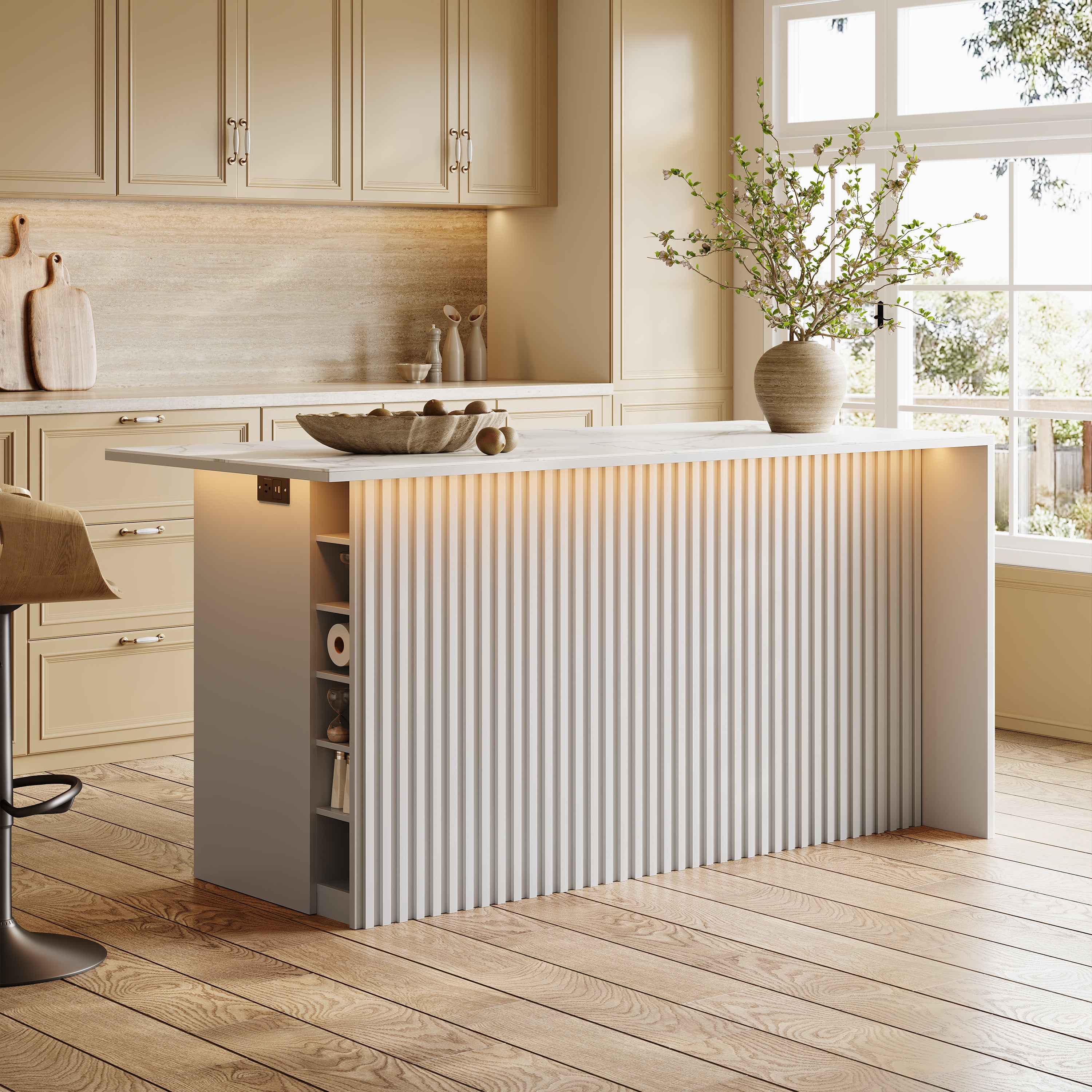 Nare Kitchen Island 180cm W