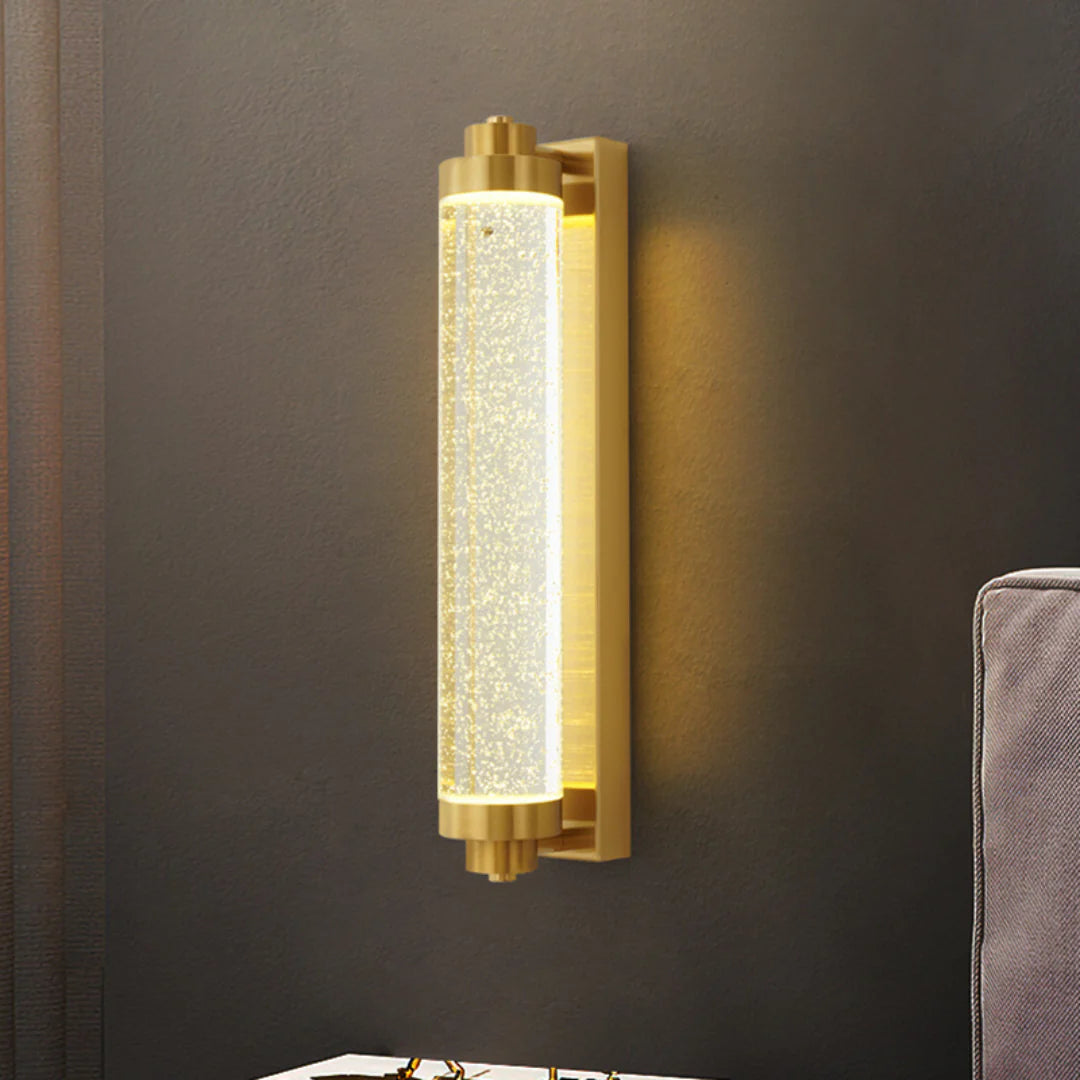 Lumira Crystal Bubble Wall Sconce