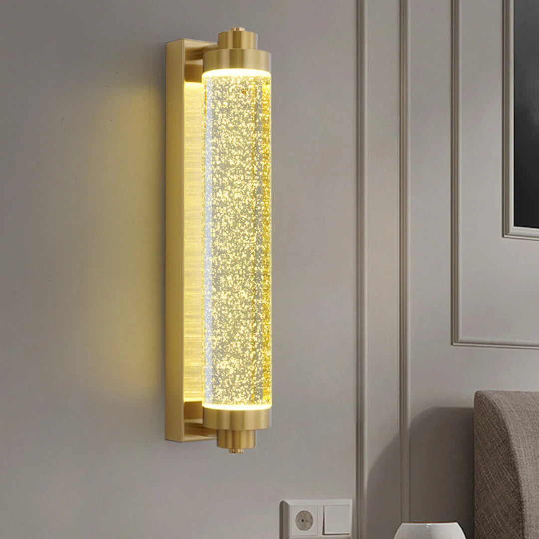 Lumira Crystal Bubble Wall Sconce