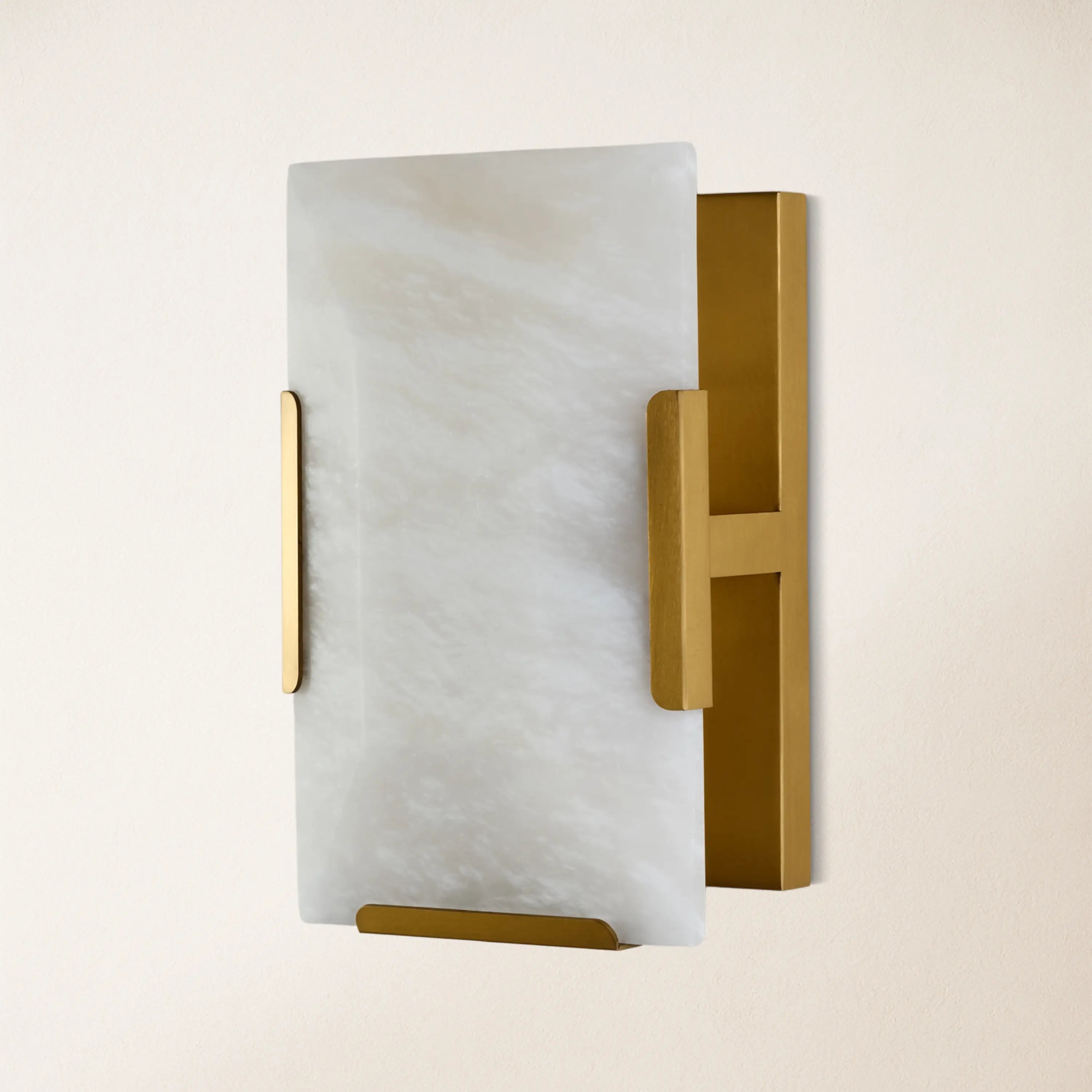 Maris Alabaster Wall Sconce 10"H