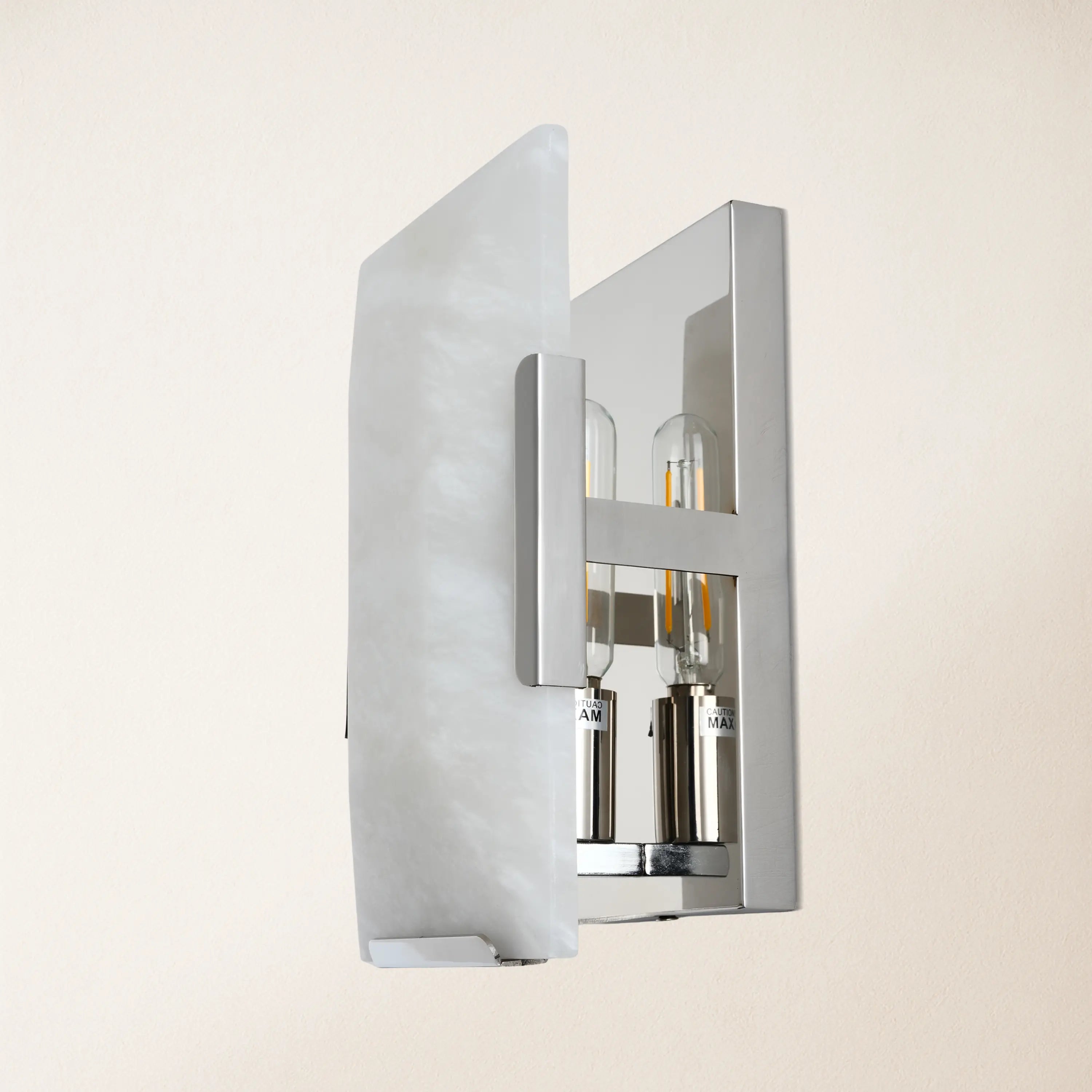 Maris Alabaster Wall Sconce 25cm H