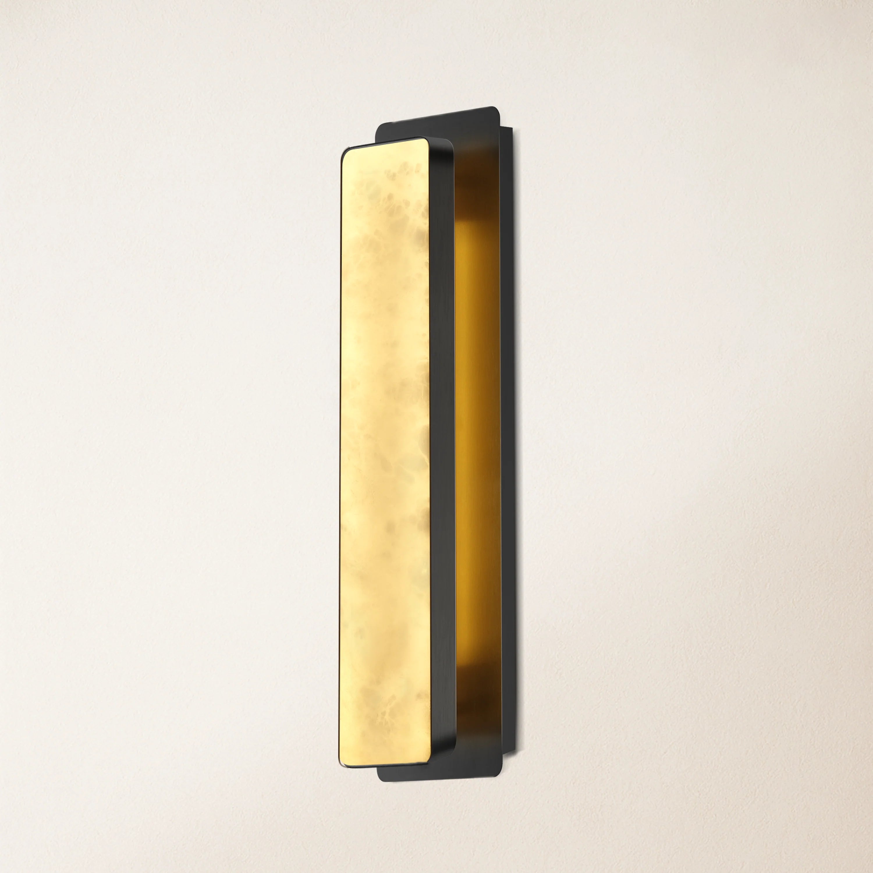 Mintreux Alabaster Wall Sconces 20"H#Finish_Black