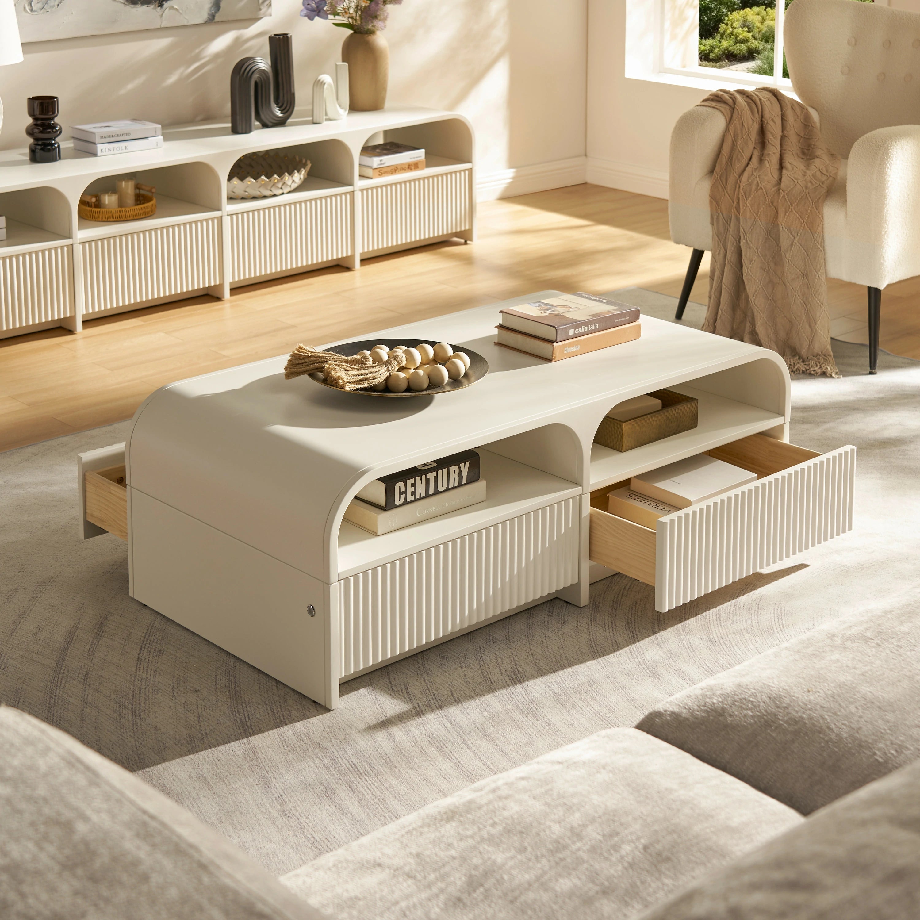Naru Coffee Table 47.2" W