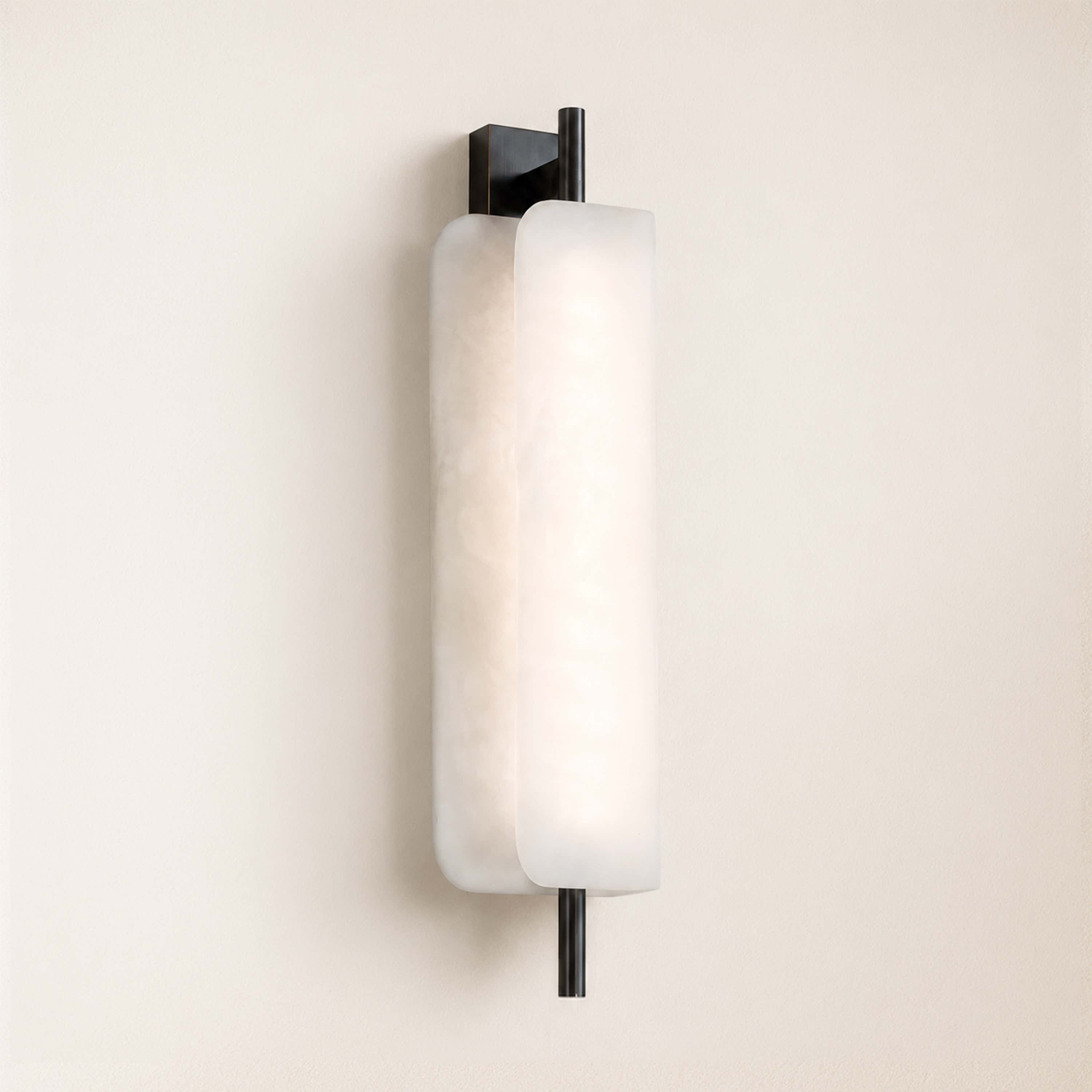 Oravia Alabaster Wall Sconce
