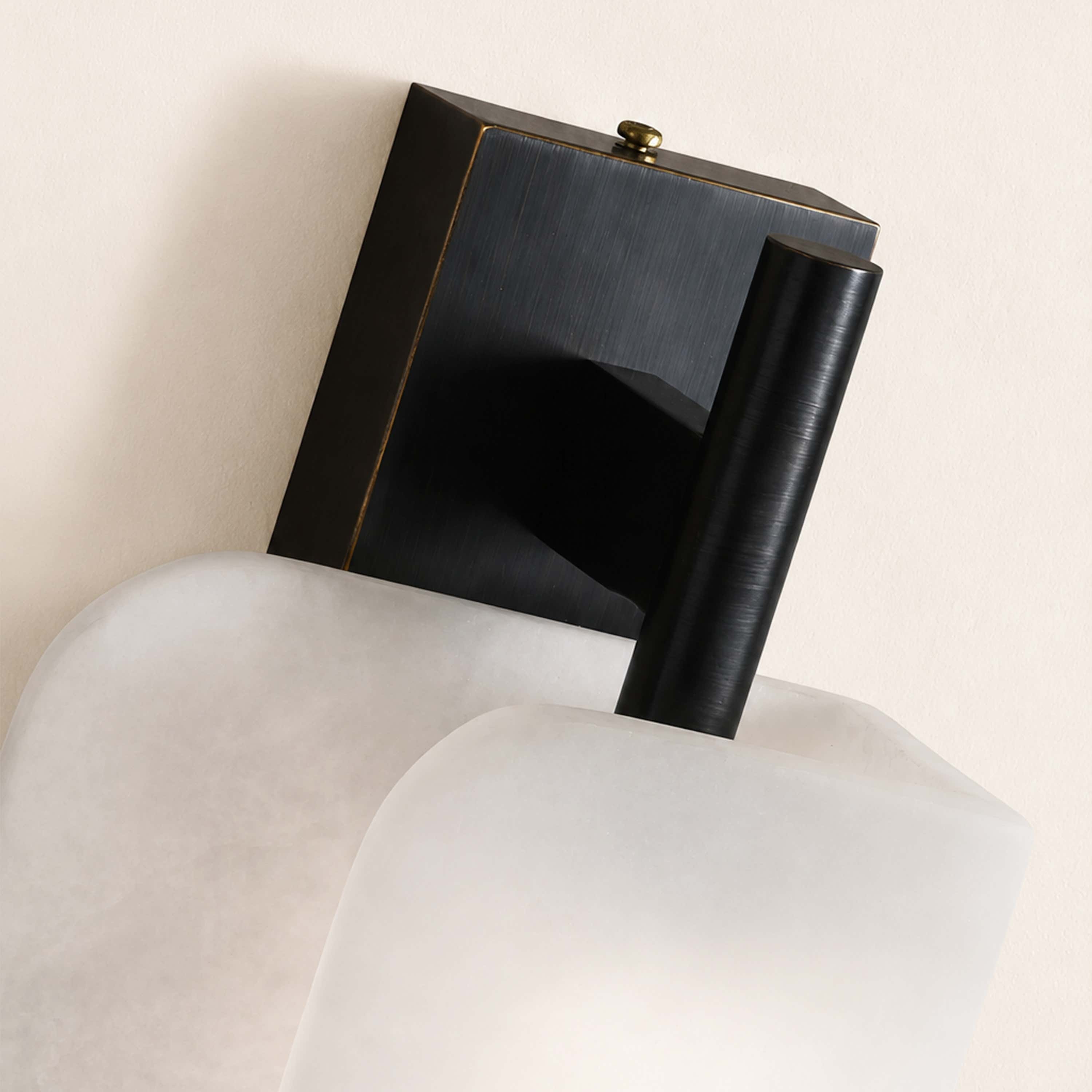 Oravia Alabaster Wall Sconce