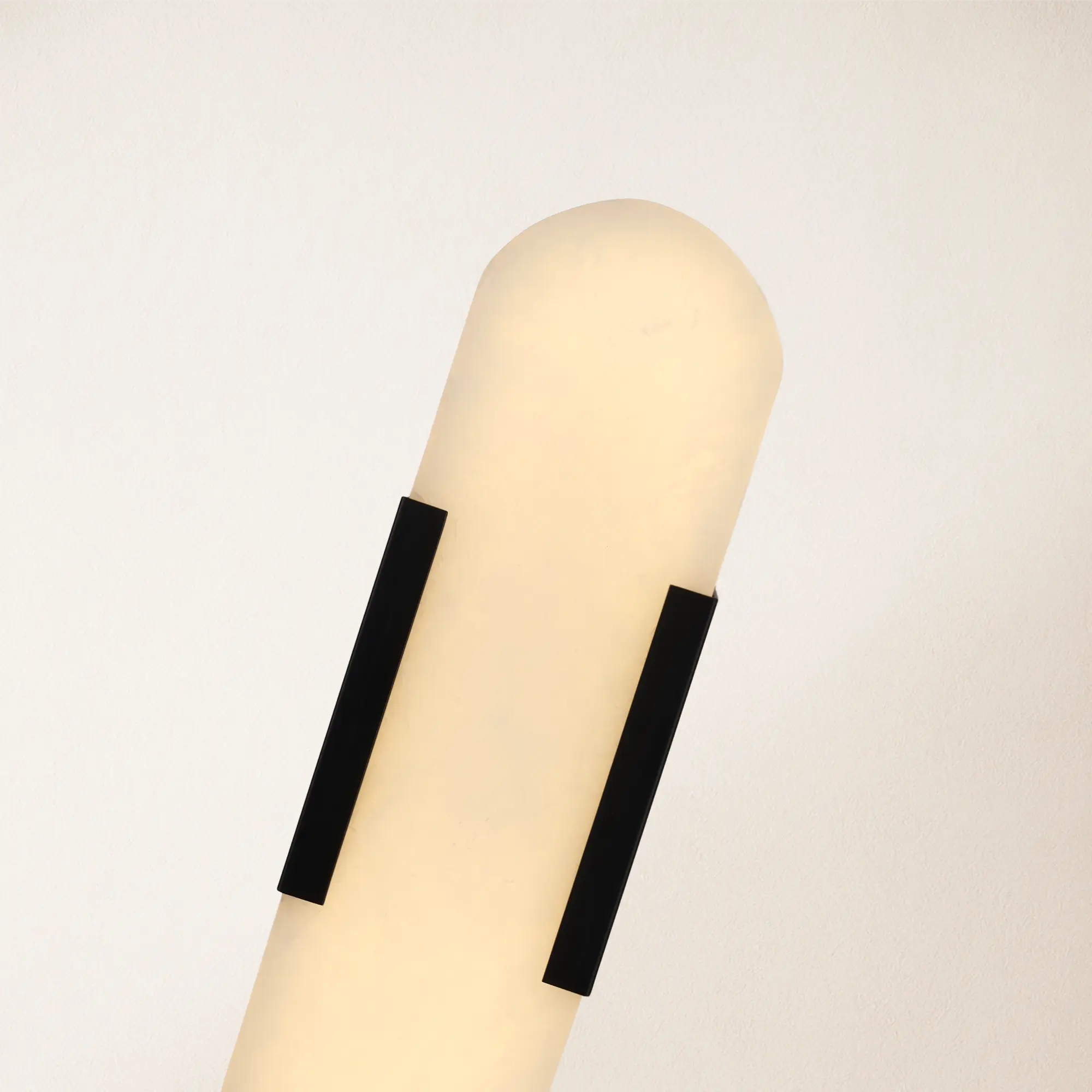 OpalEdge Alabaster Wall Sconce 35cm H