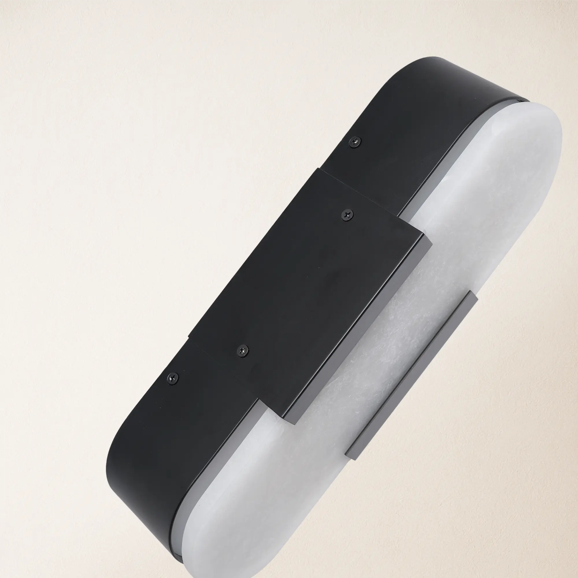 OpalEdge Alabaster Wall Sconce 14"H