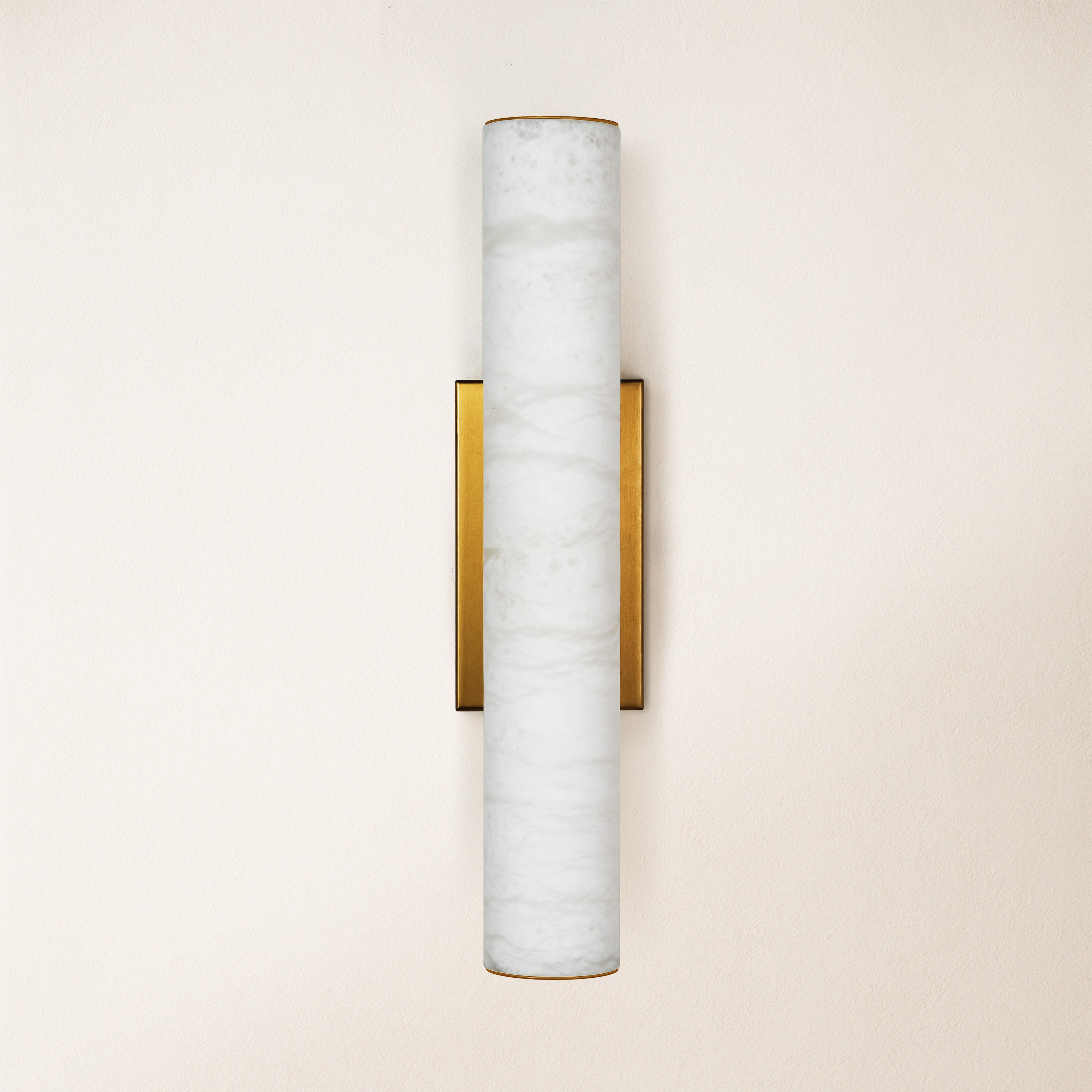 Sylvia Palladian Alabaster Wall Sconce 50cm H
