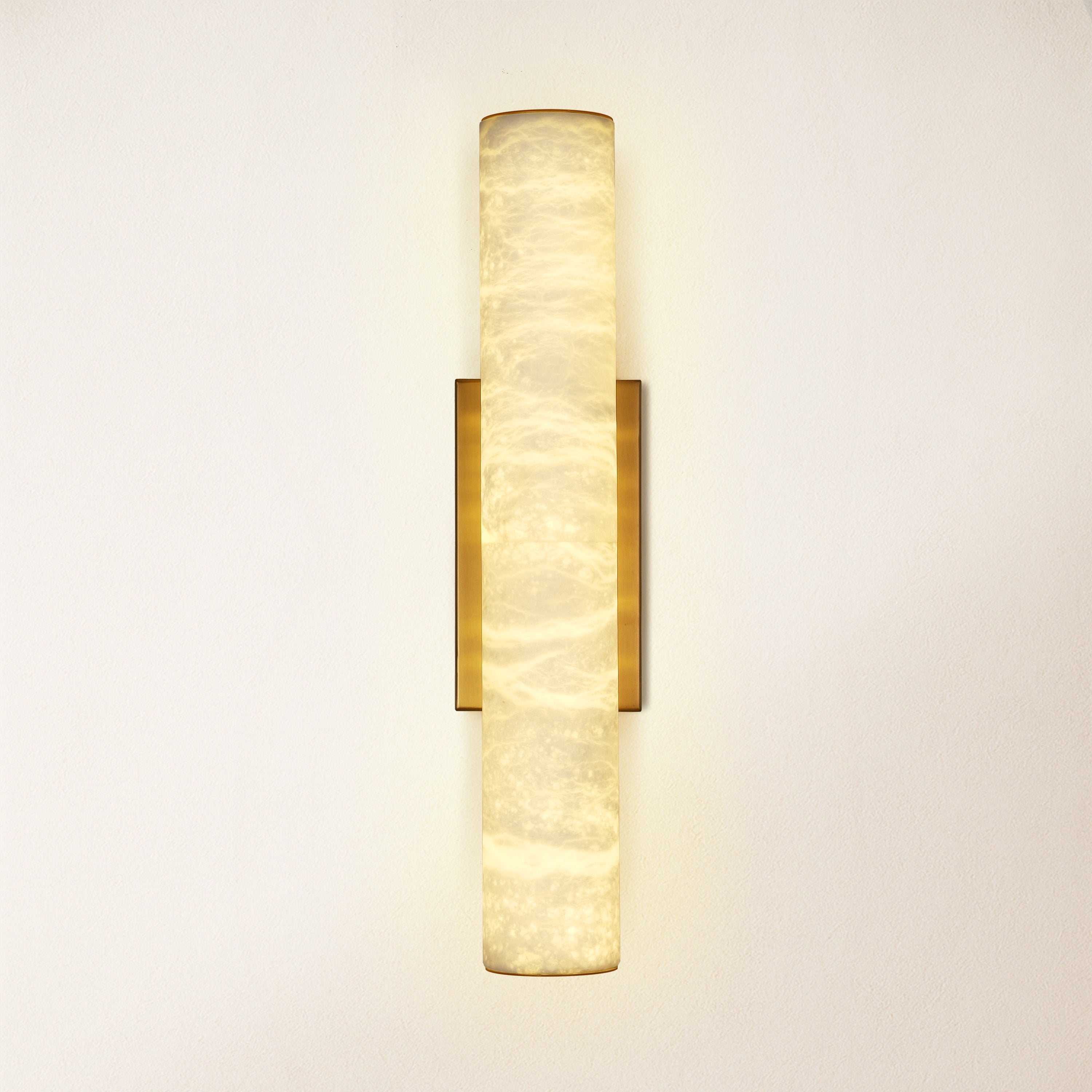 Sylvia Palladian Alabaster Wall Sconce 50cm H