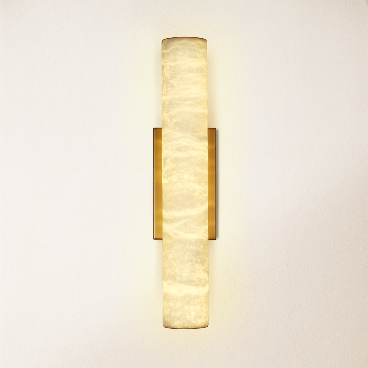 Sylvia Palladian Alabaster Wall Sconce 50cm H