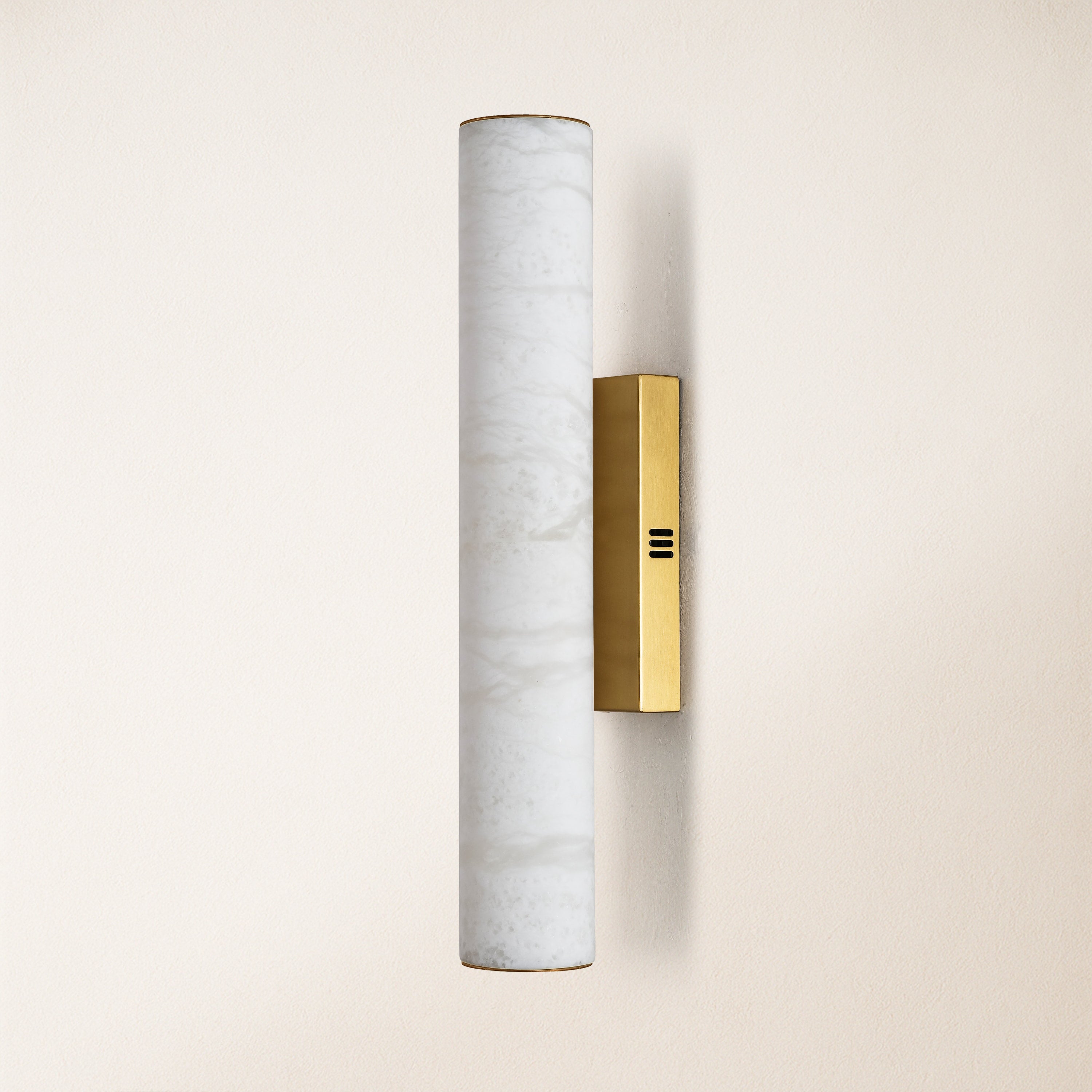 Sylvia Palladian Alabaster Wall Sconce 50cm H