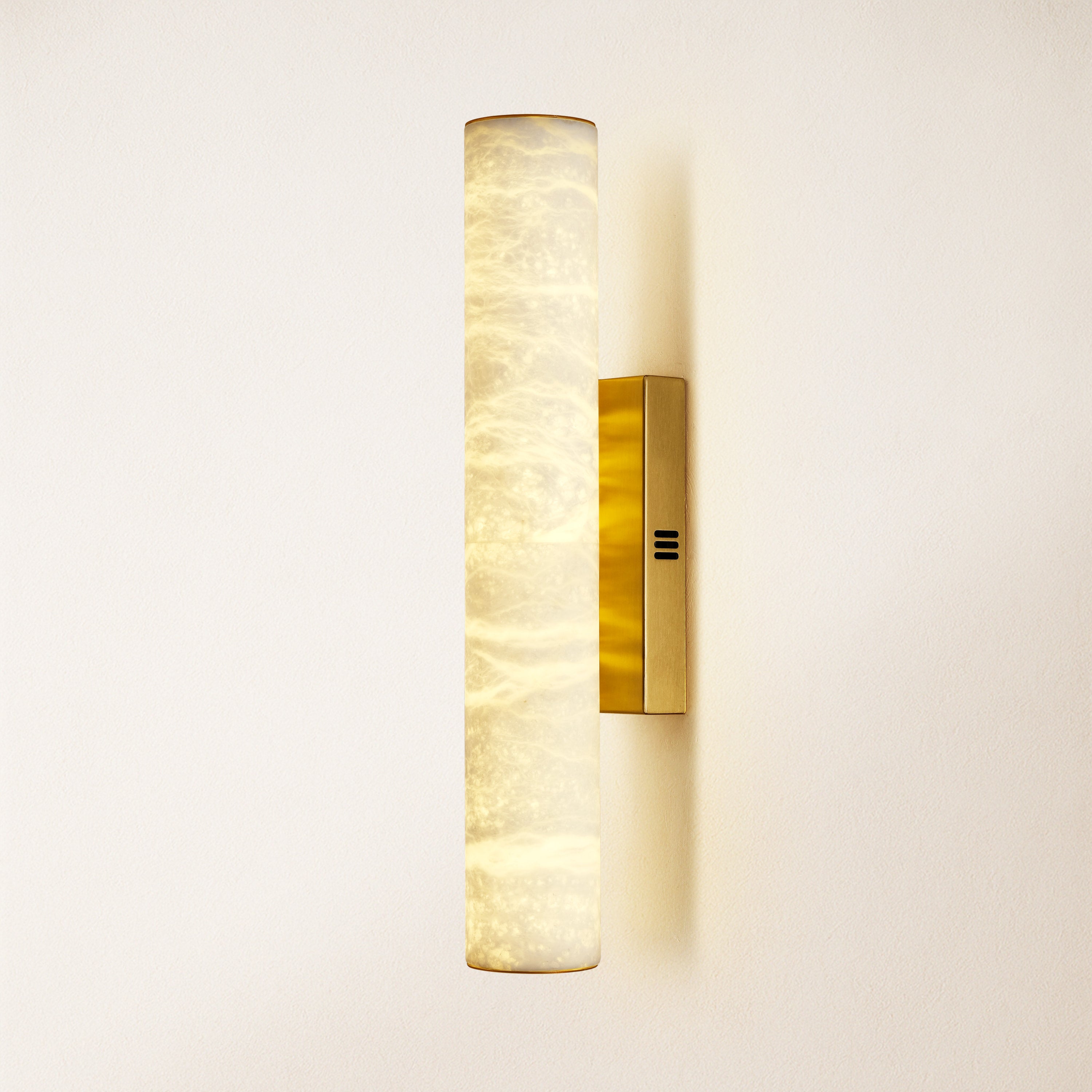 Sylvia Palladian Alabaster Wall Sconce 50cm H