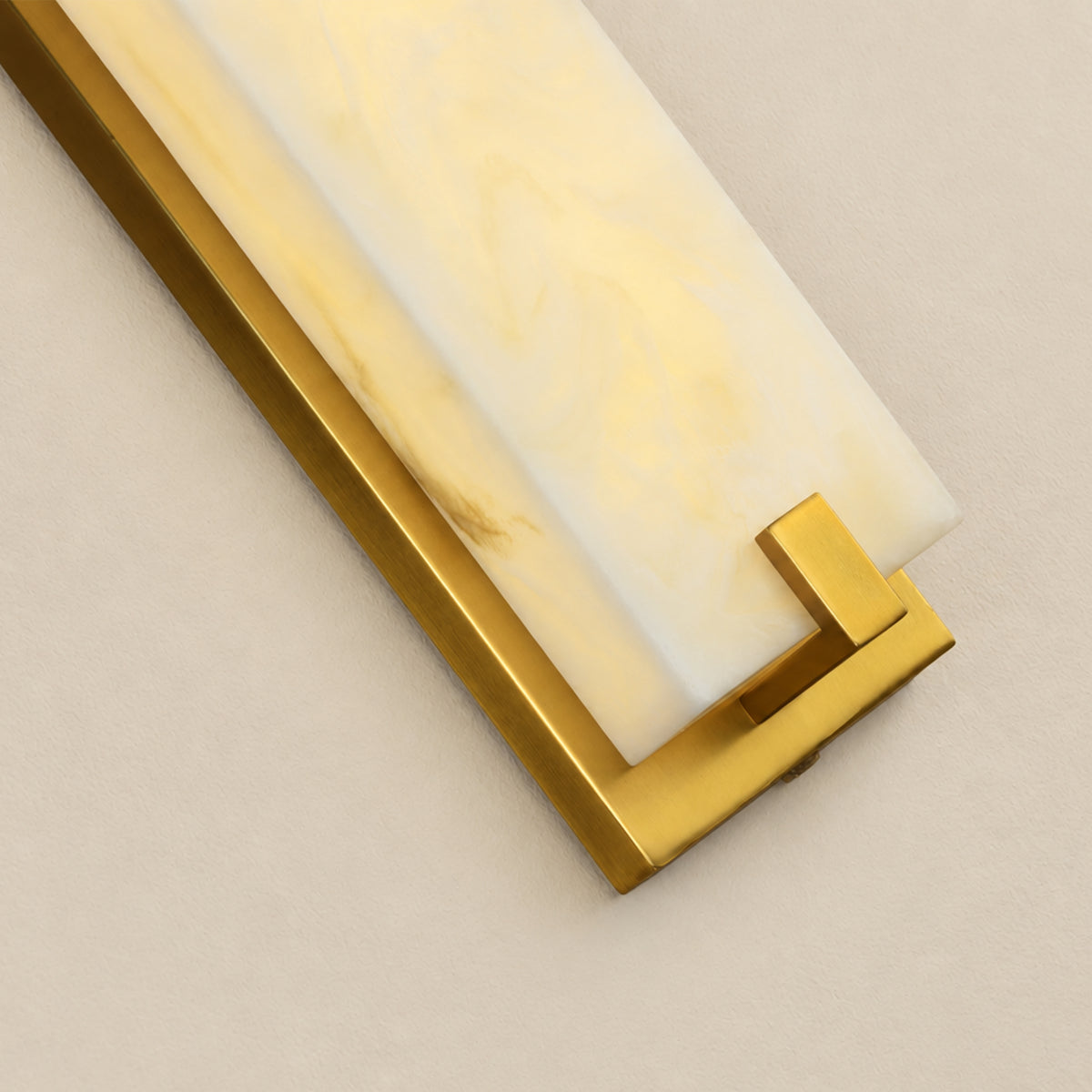 Solvian Resin Rectangular Wall Sconce 18"/24"H