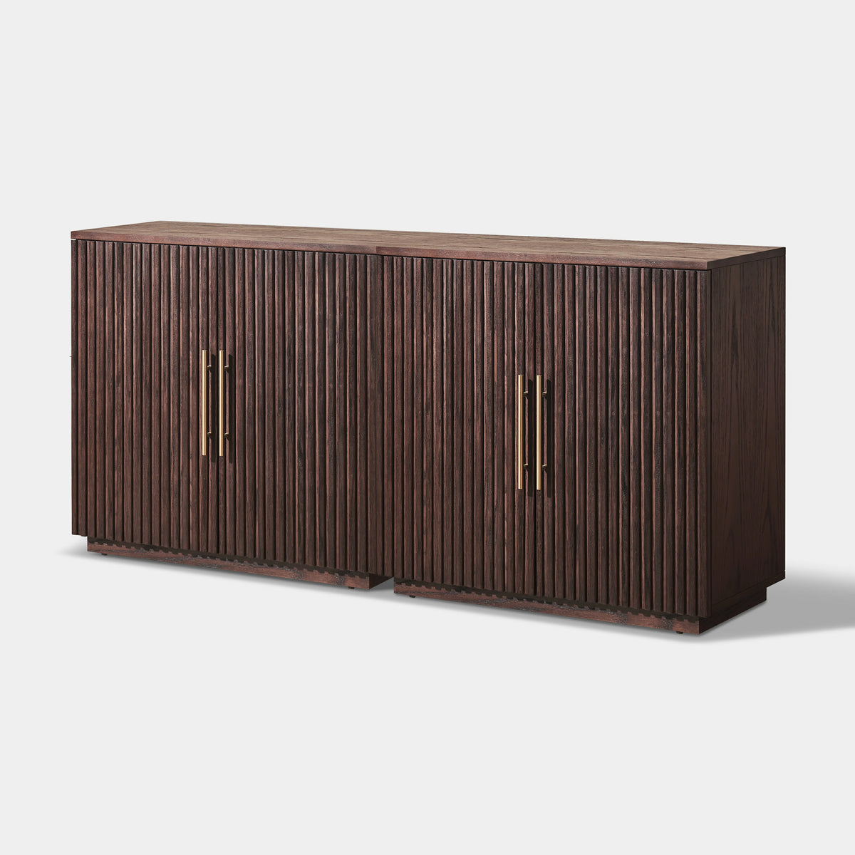 Holt 63″ Solid Oak Console(Set of 2)