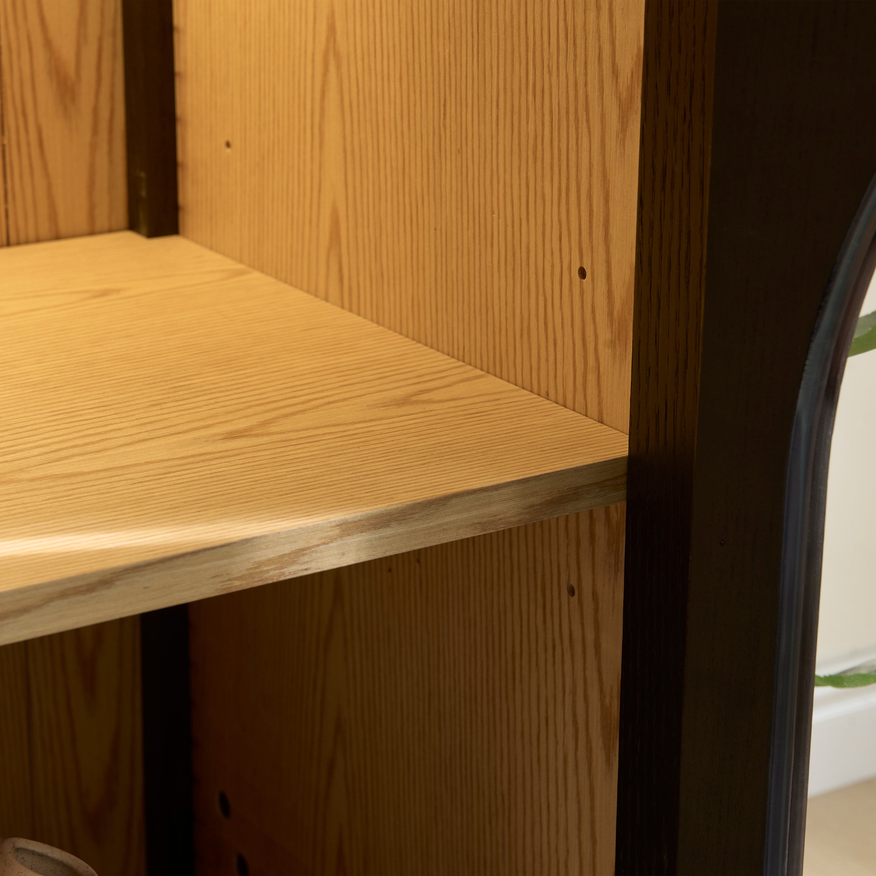 Alvar Arched 63″ Oak Media Console(Set of 2)