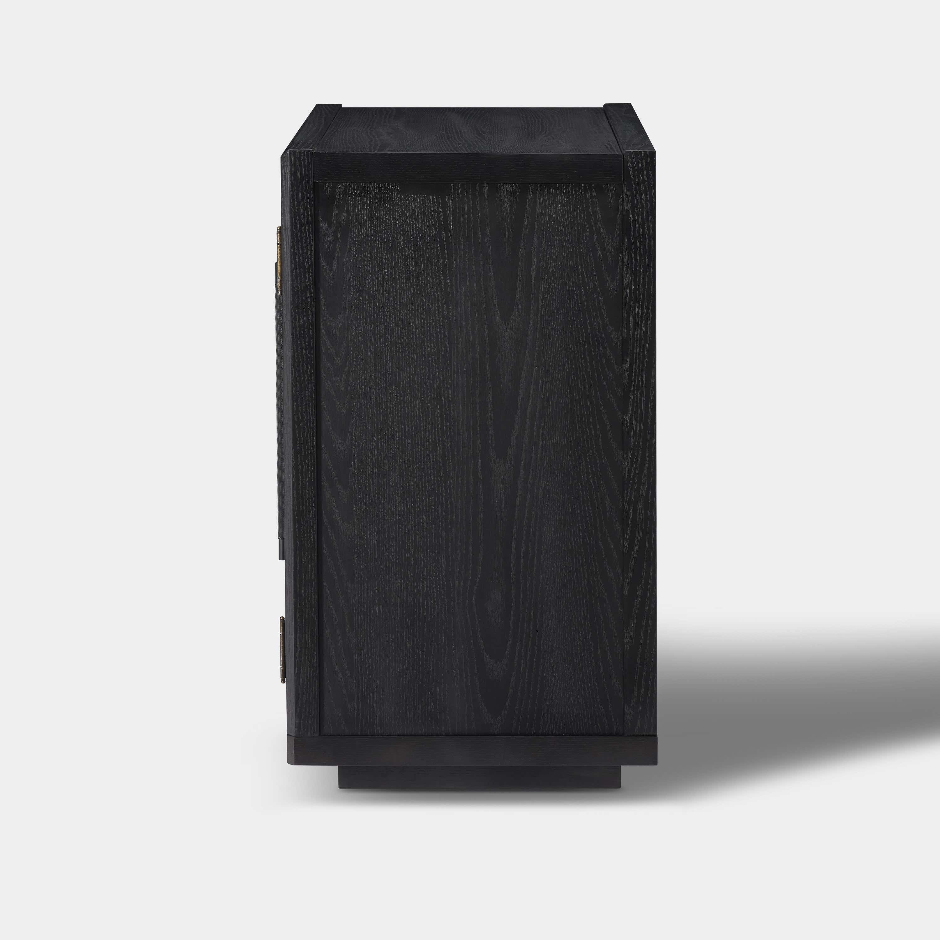 Alvar Arched 95″ Oak Media Console(Set of 3)