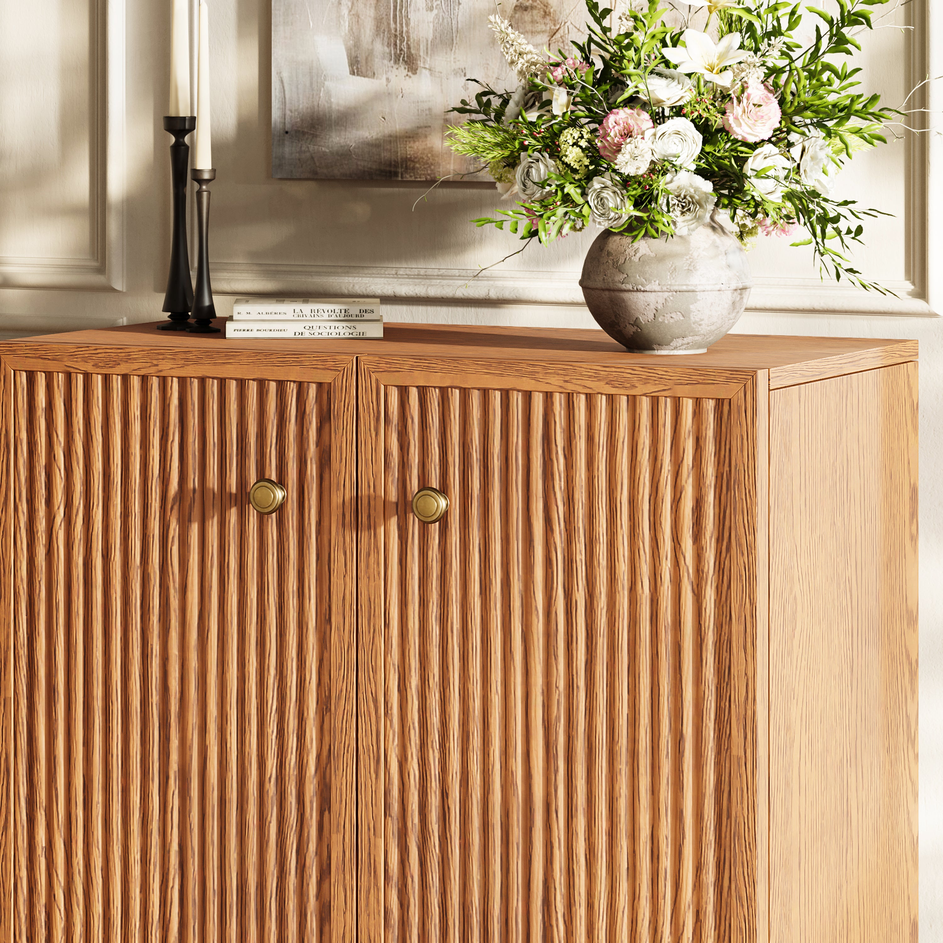 Avery Oak Cabinet 30"W