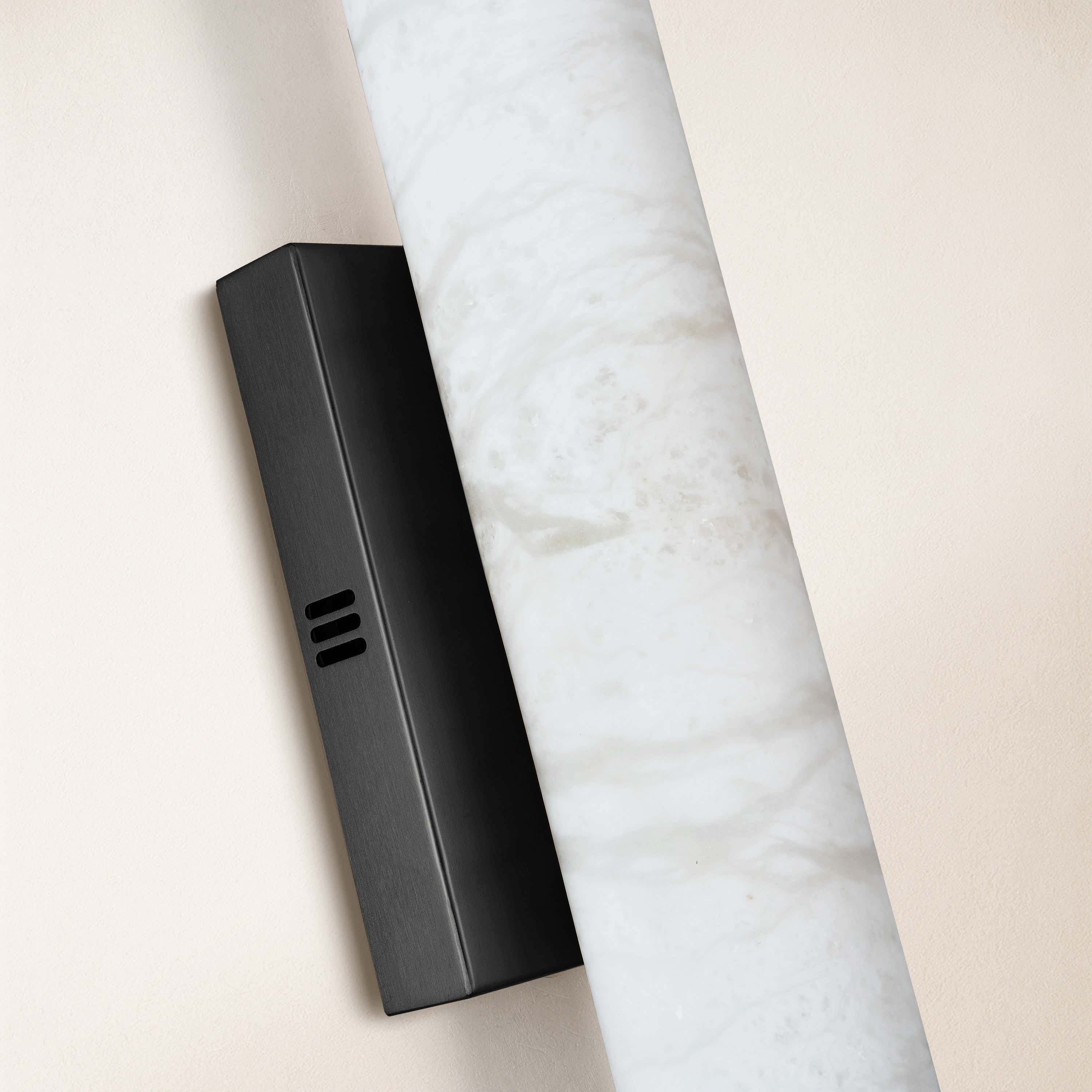 Sylvia Palladian Alabaster Wall Sconce 50cm H