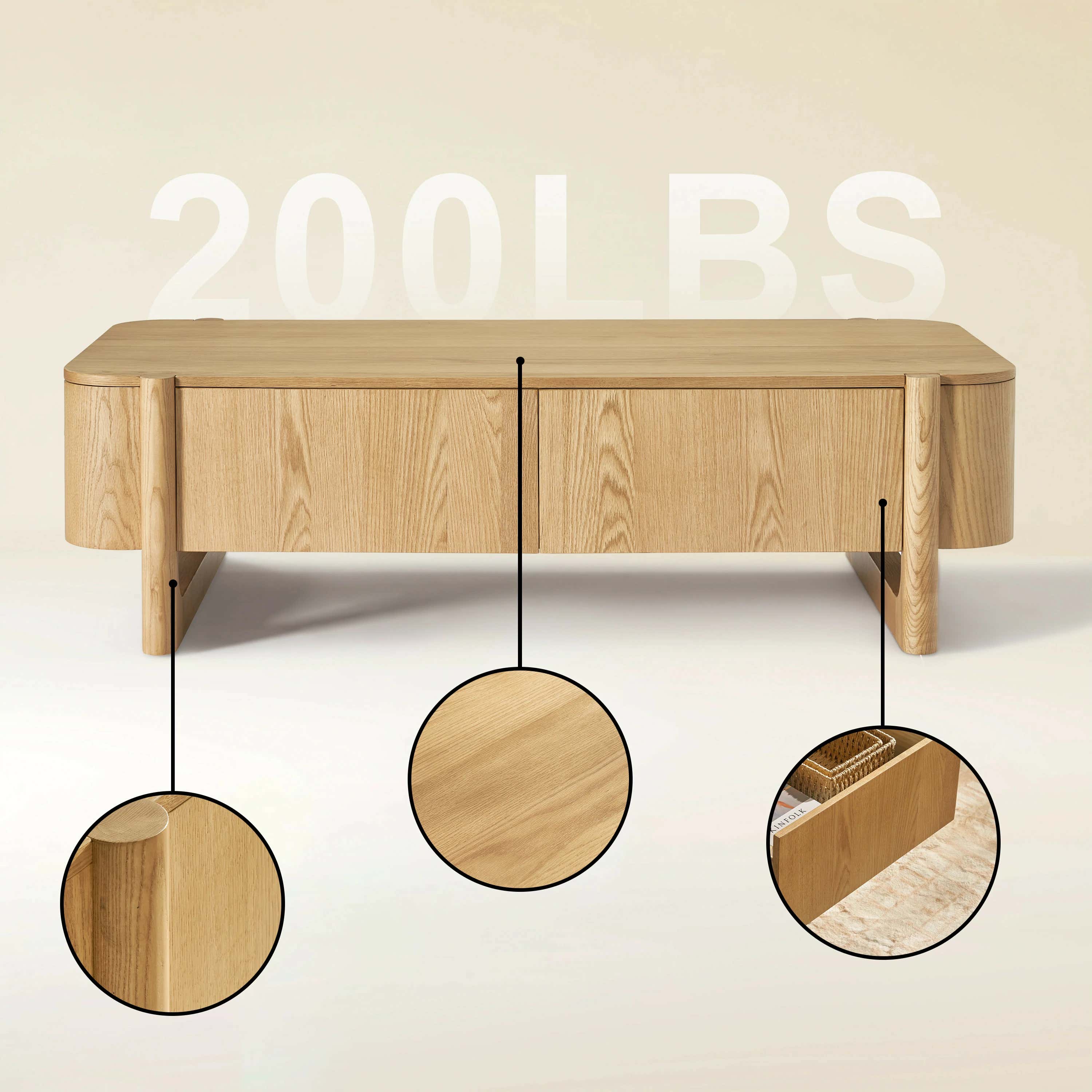Silas Coffee Table 140cm W
