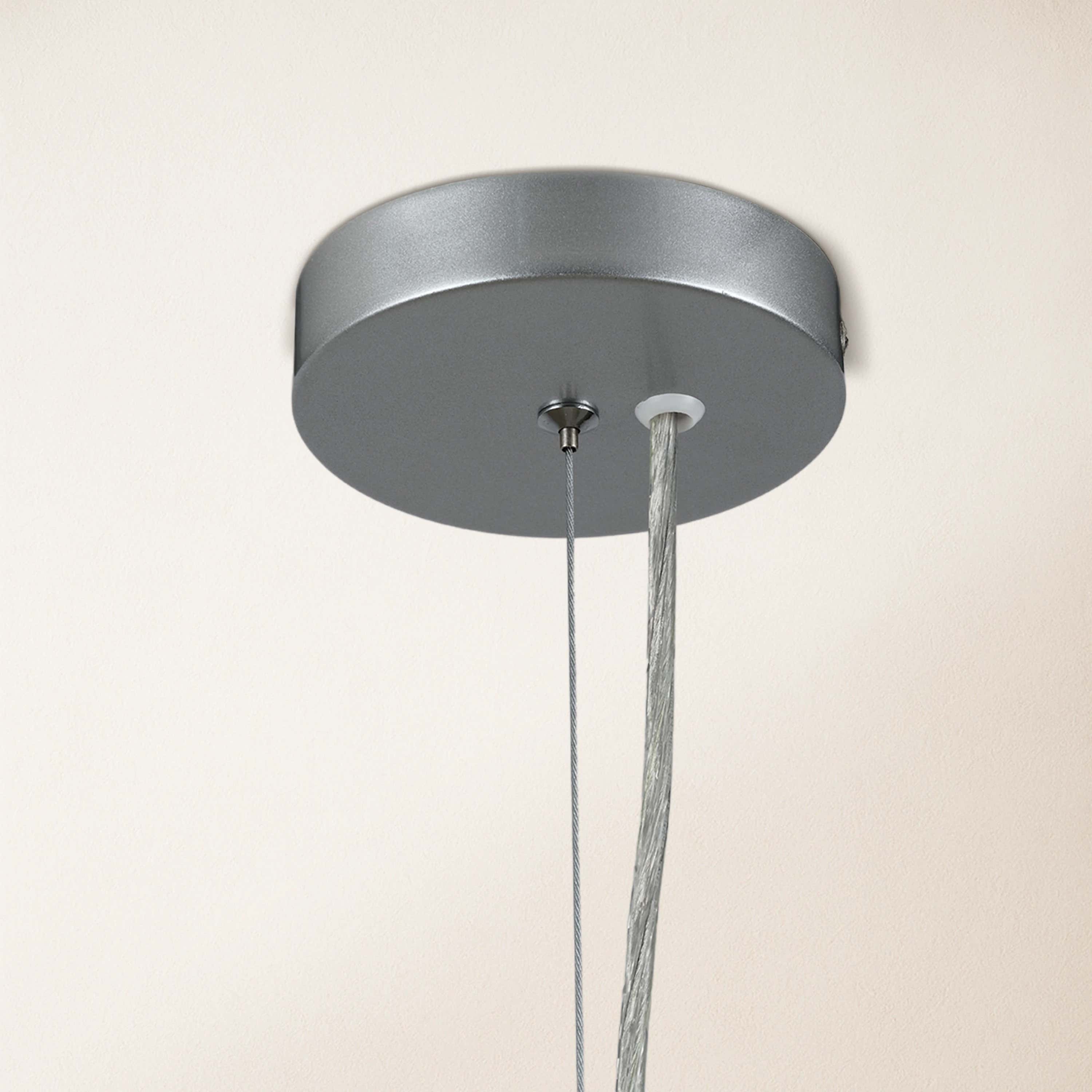 Stellar Beads Pendant Lights Smoke Clear 30cm