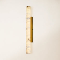 Sylvia Palladian Alabaster Wall Sconce 91cm H