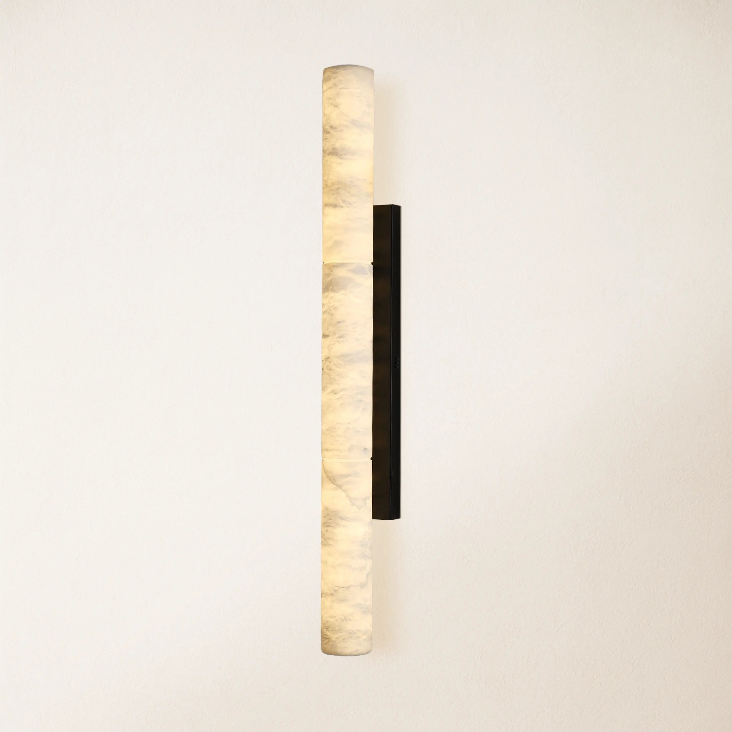 Sylvia Palladian Alabaster Wall Sconce 91cm H