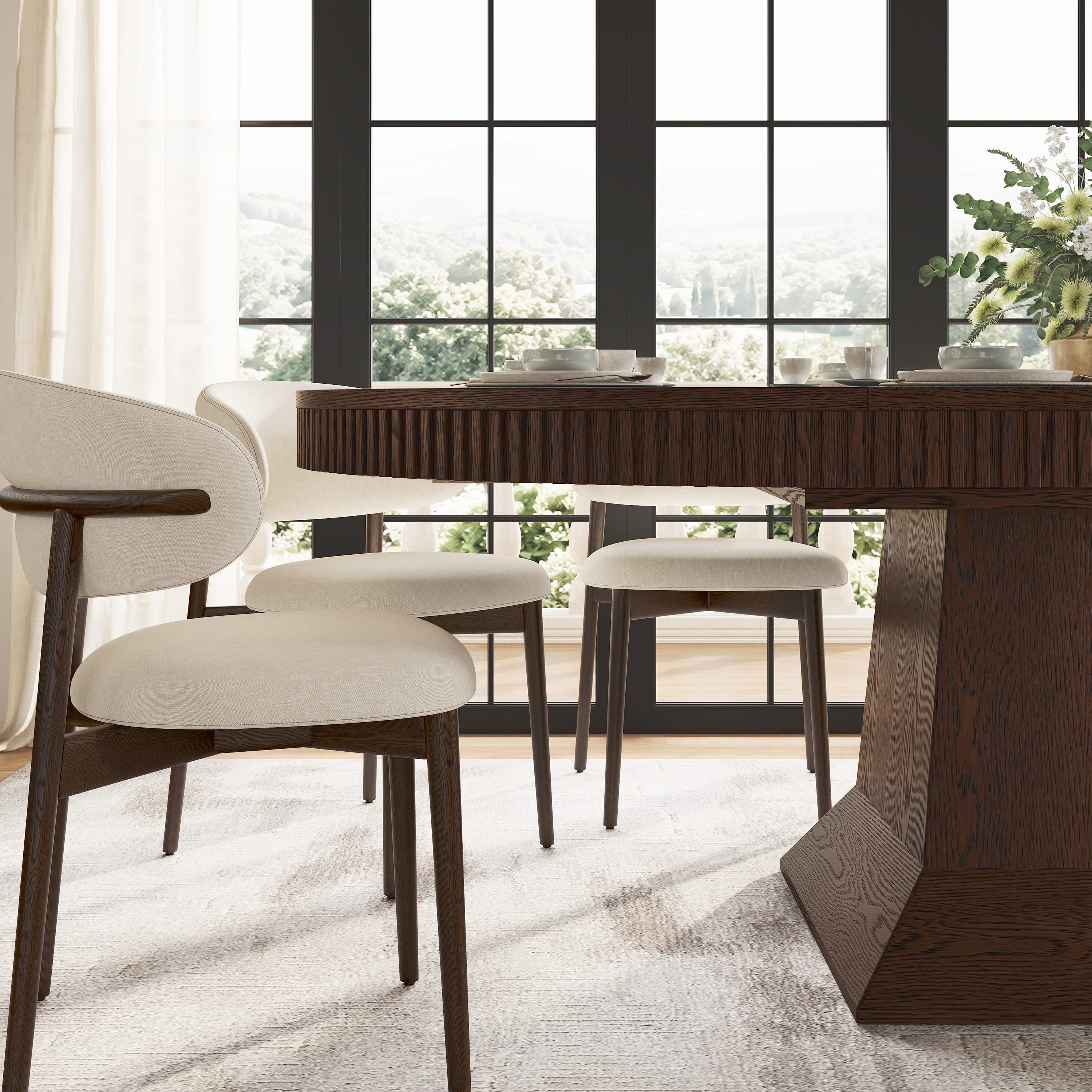 Ansel Dining Table 137cm To 217cm
