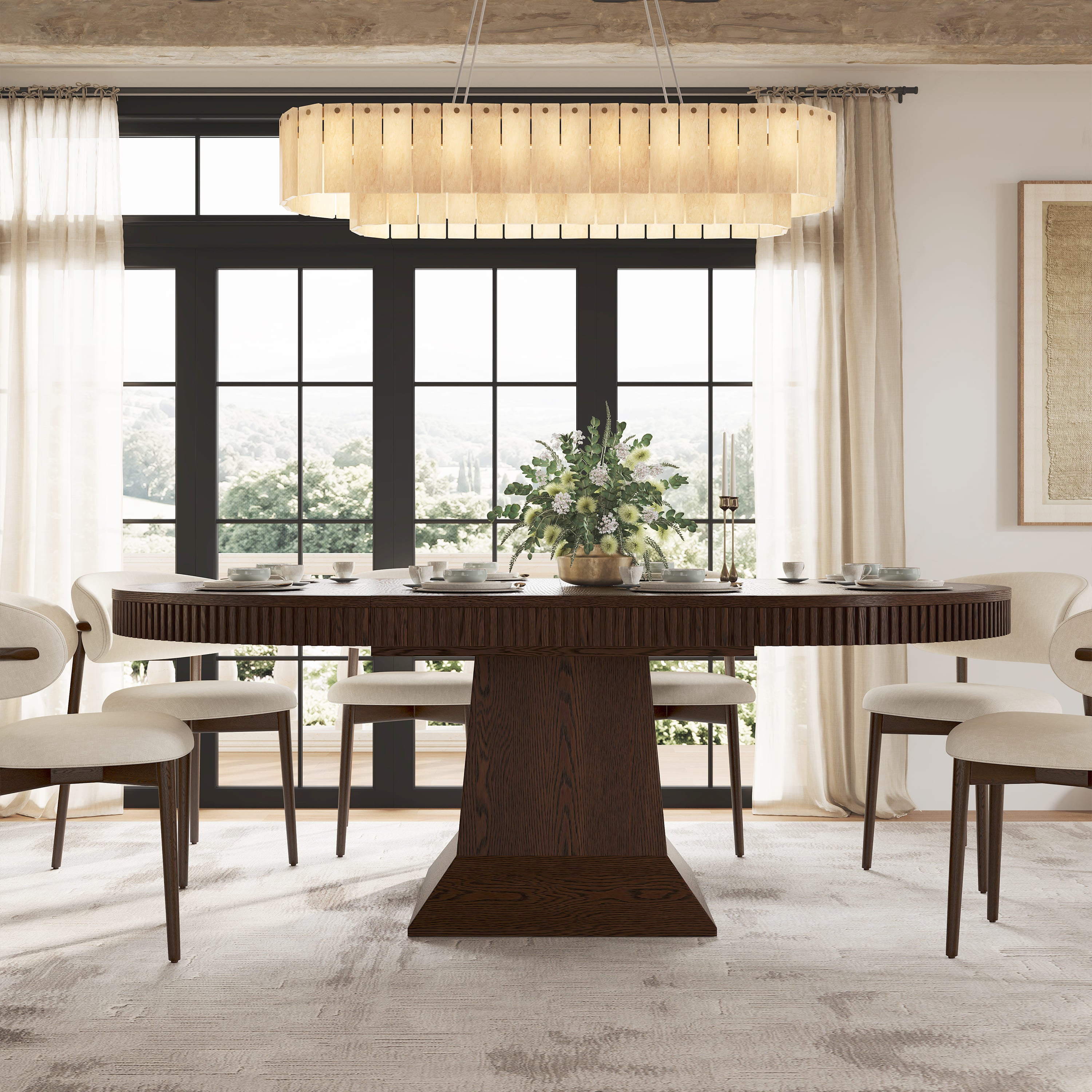 Ansel Dining Table 137cm To 217cm