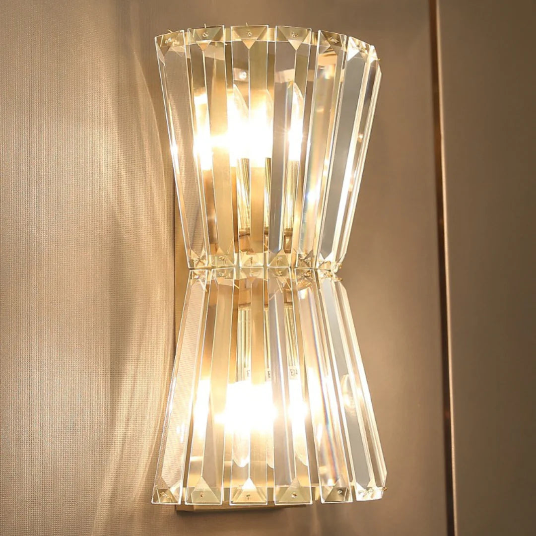 Lyrsolara Crystal Wall Sconce