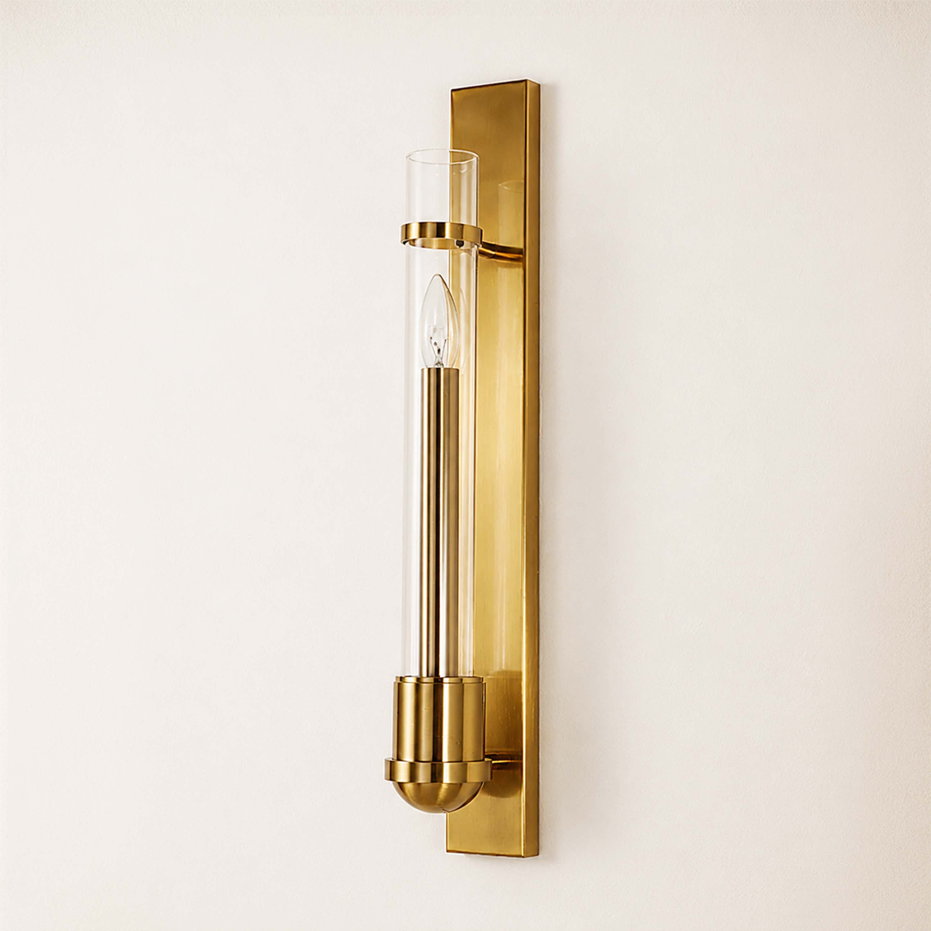 Vectra Glass Linear Wall Sconce