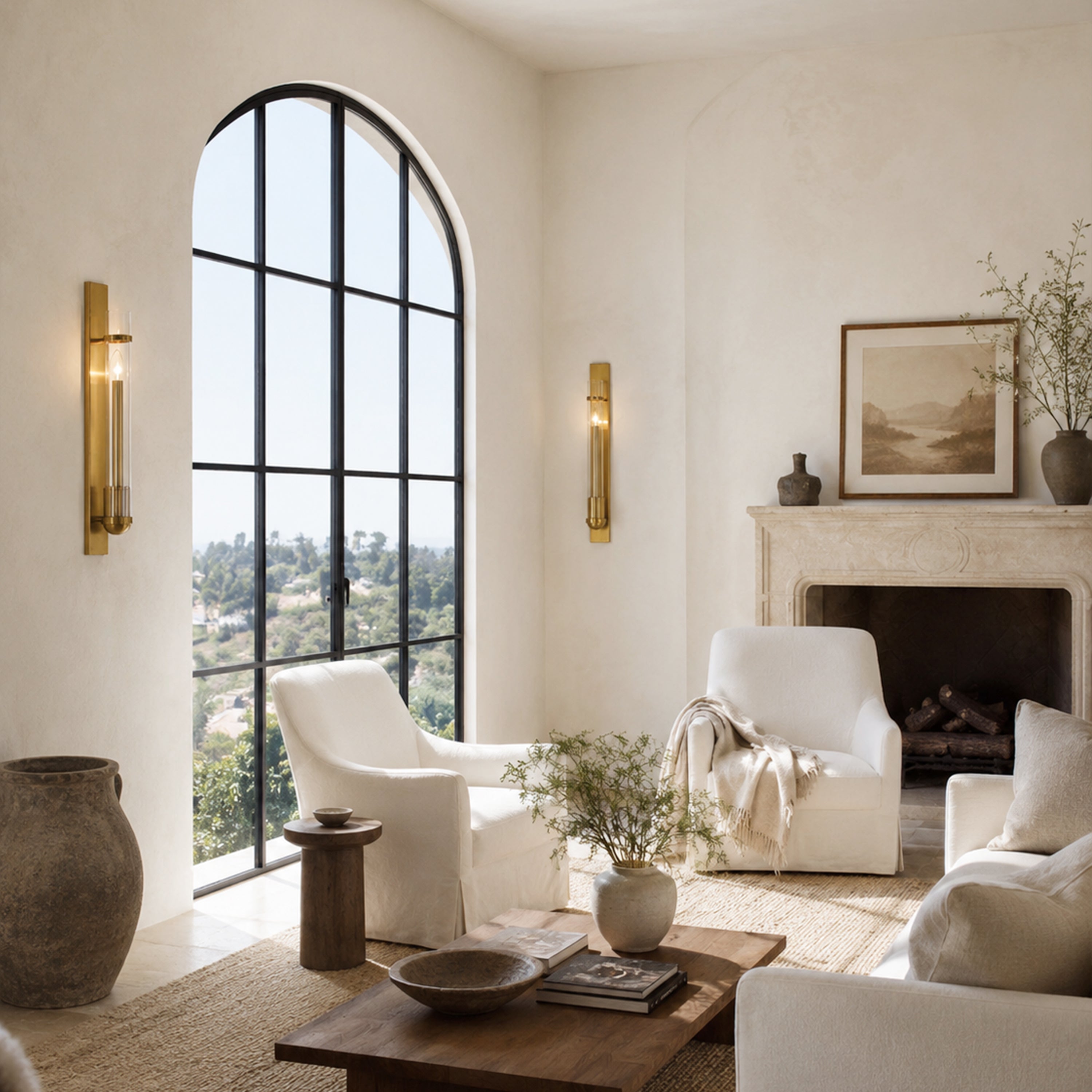 Vectra Glass Linear Wall Sconce