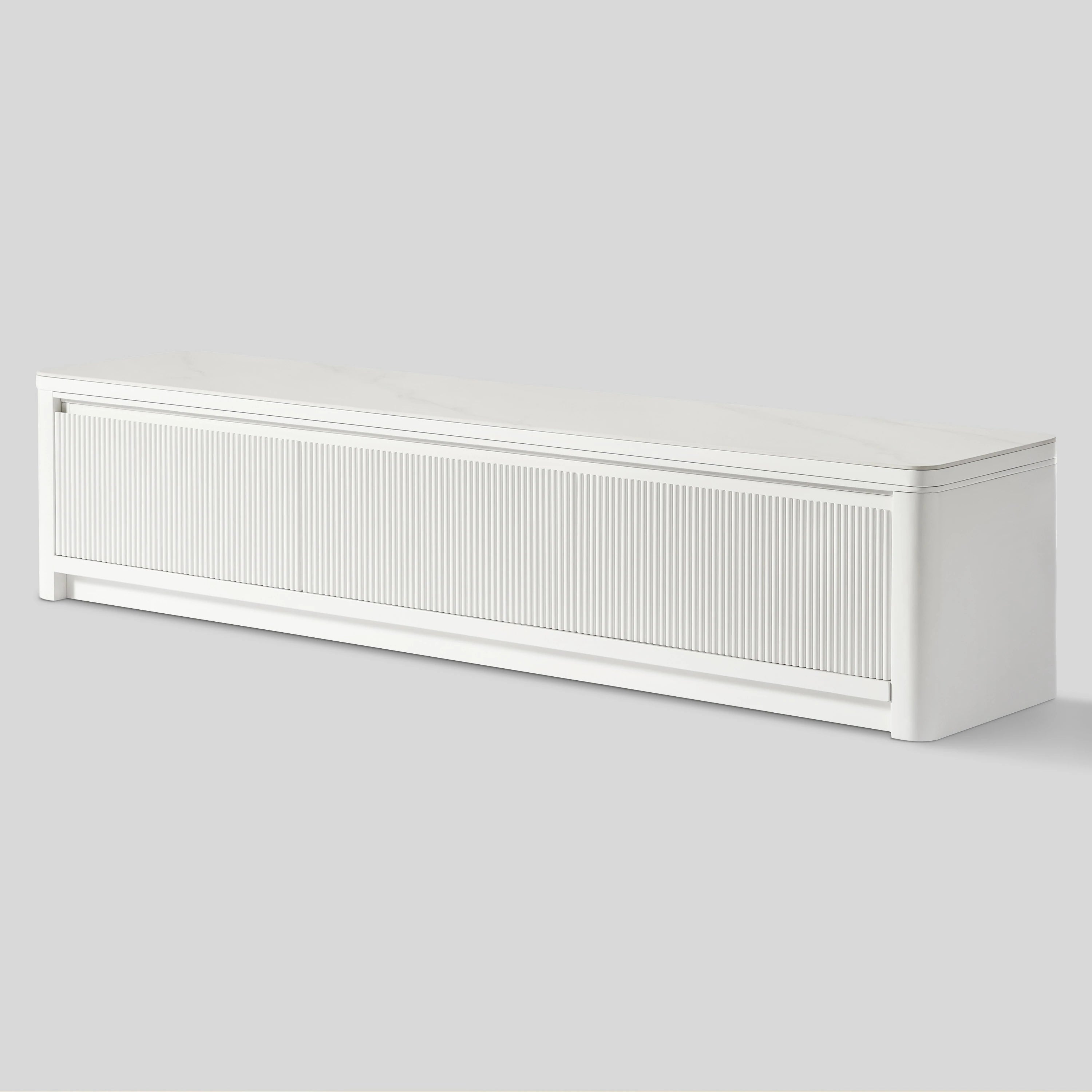 Celia Burnt Stone Media Console 71"