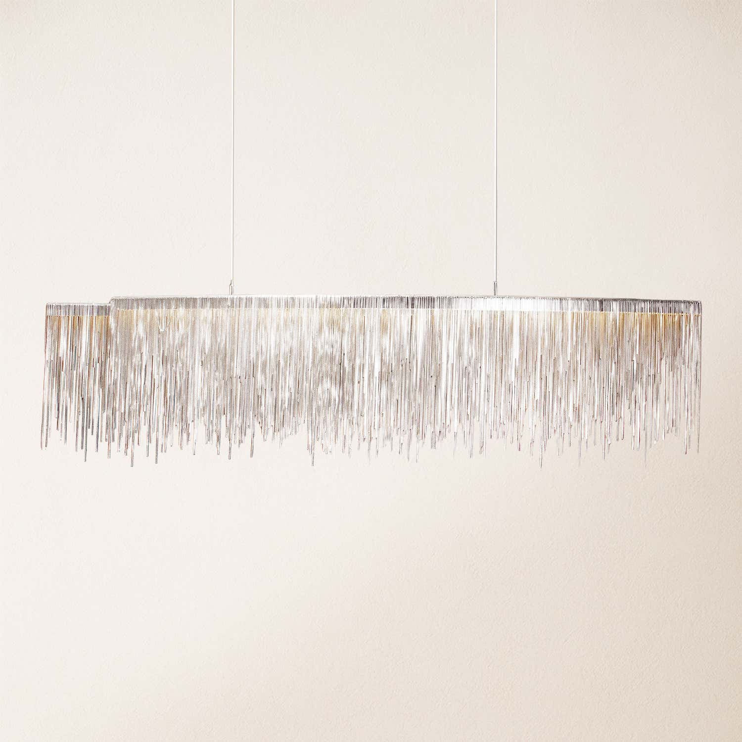 Teresa Cadena Metal Tassel Dining Room Light 120 cm W