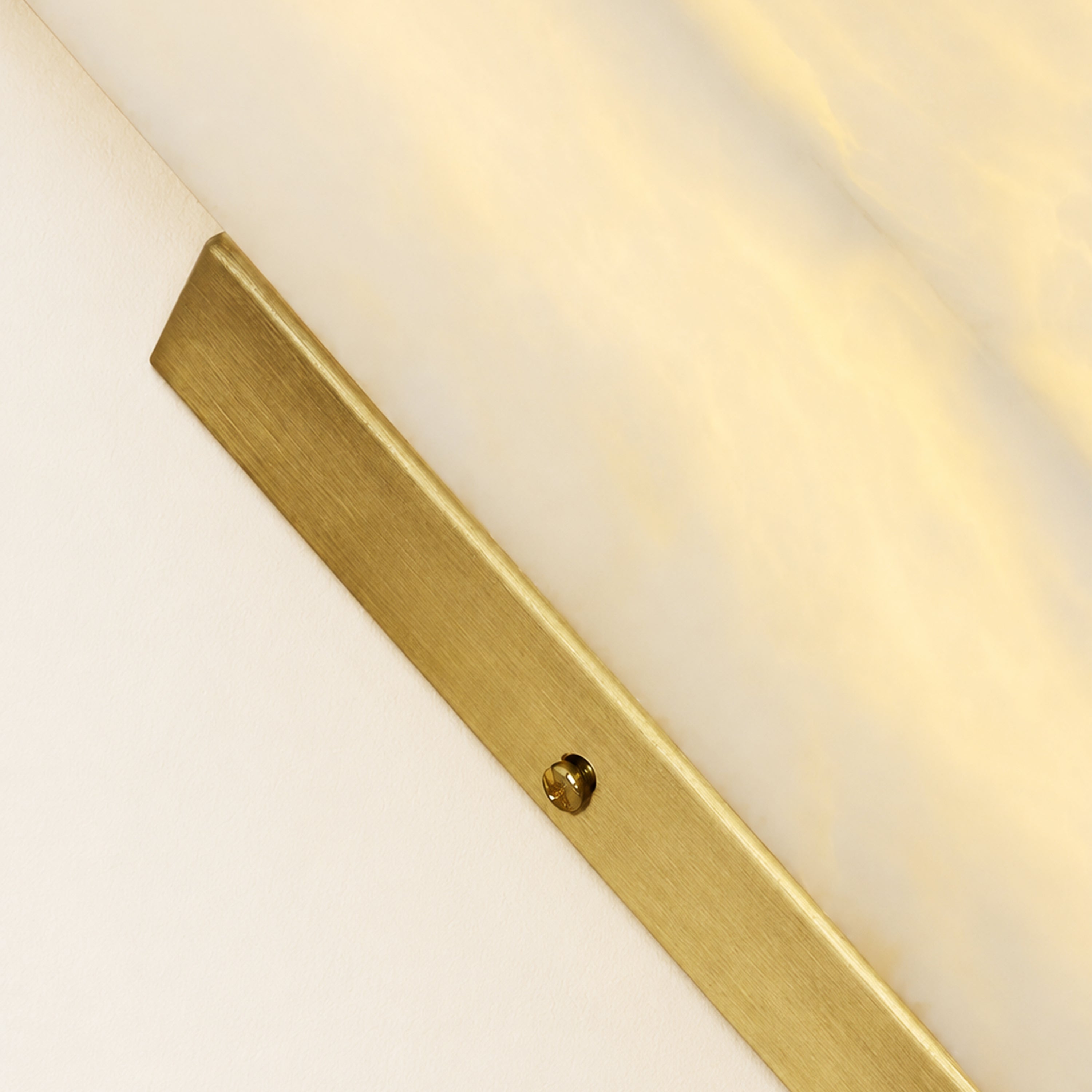 Valoria Alabaster Rectangular Wall Sconce