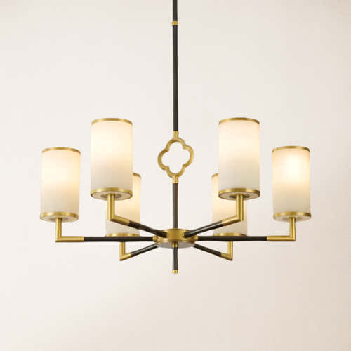 Moral Multi-layer Branda Alabaster Round chandelier 69cm D