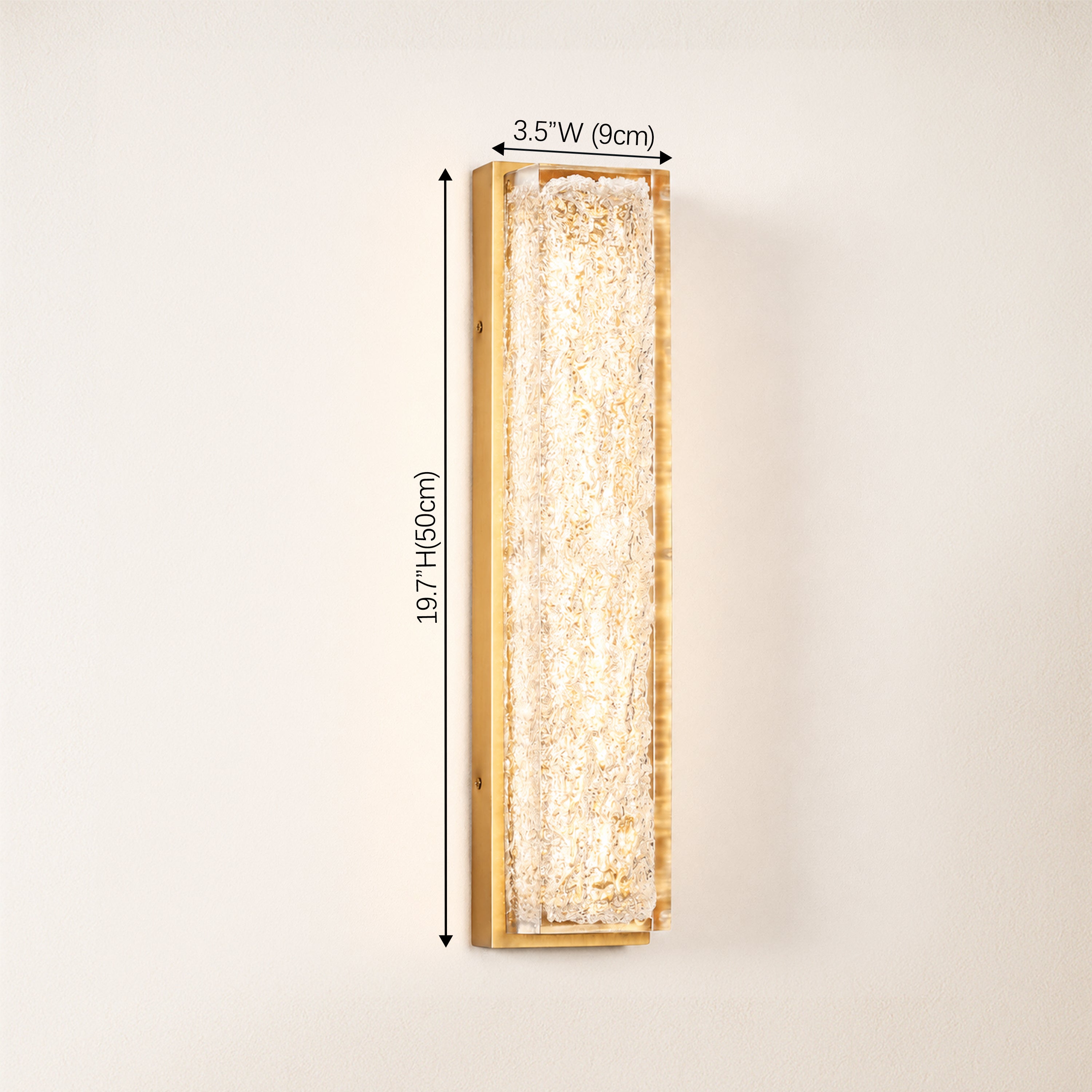 Astris Linear Resin Wall Sconce size-image size-image