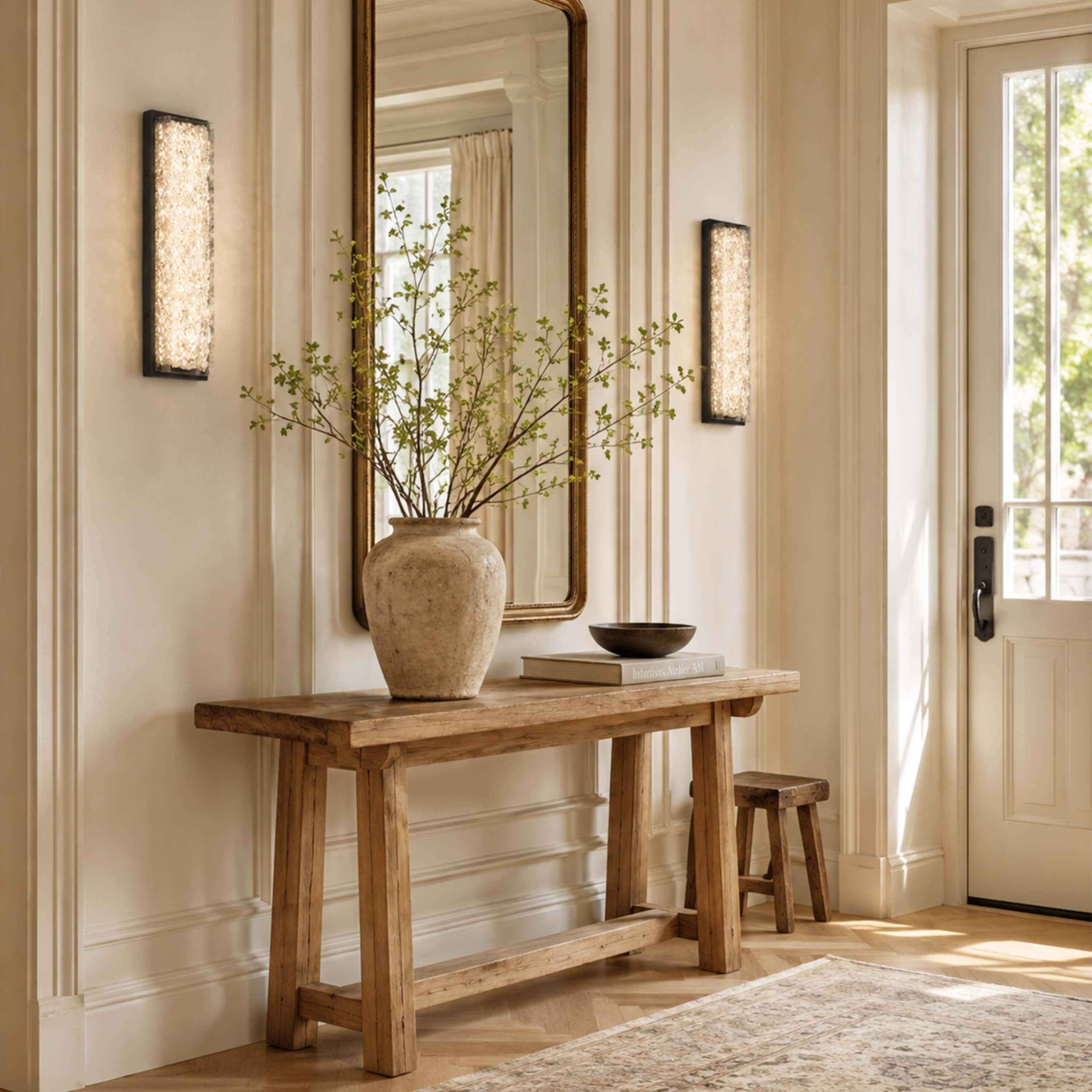 Astris Linear Resin Wall Sconce size-image
