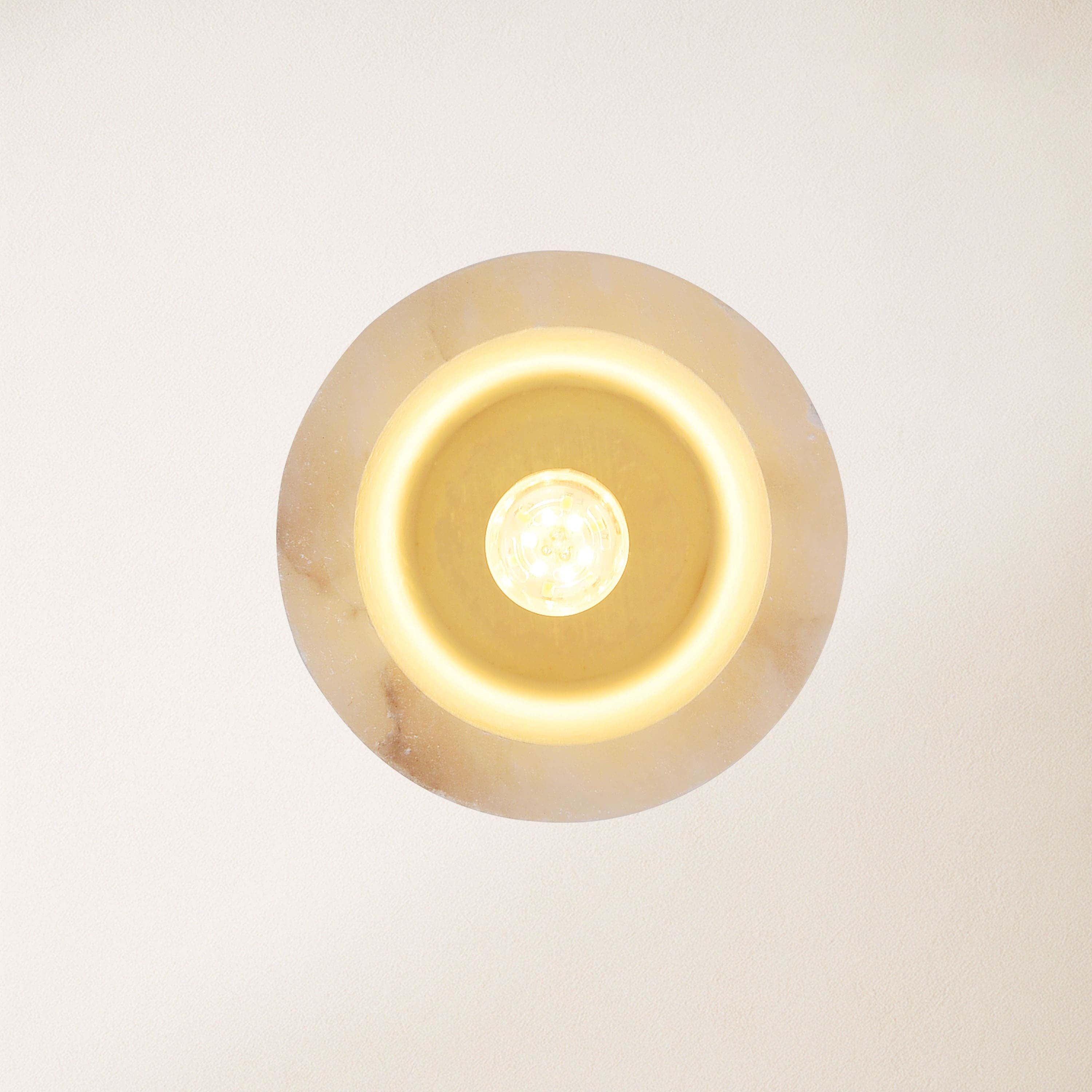 Arlo Alabaster Pendant Lights 17.7cm D