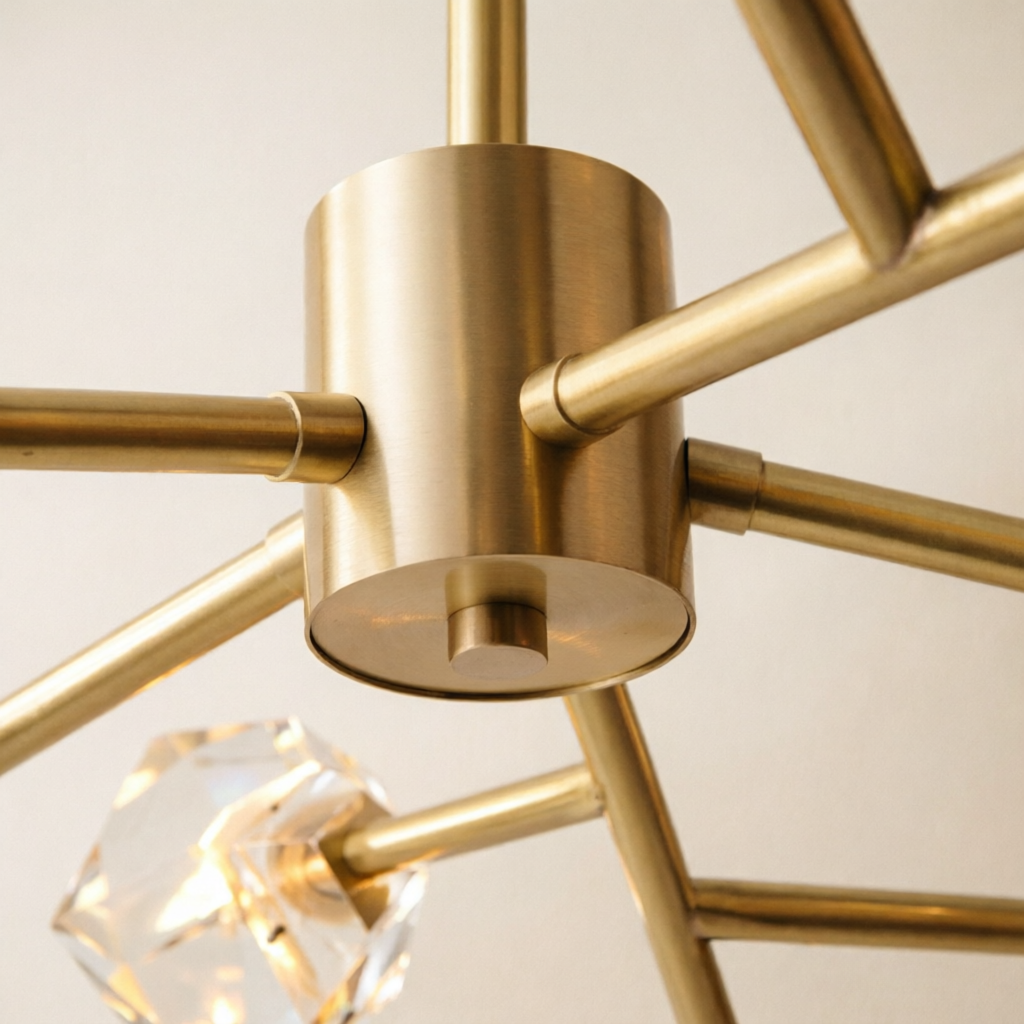 Aurelium Nova Crystal Linear Chandelier