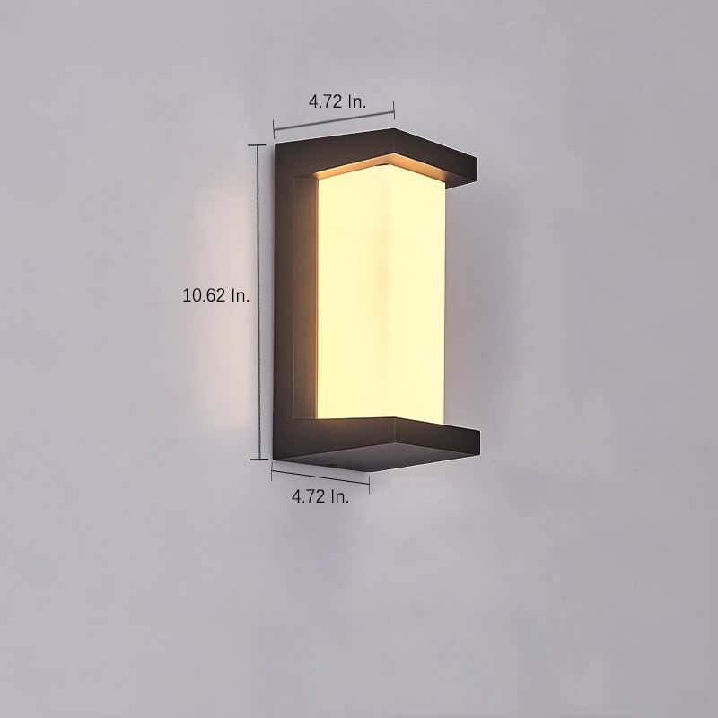 Infinityx Geometric Waterproof Outdoor Wall Light