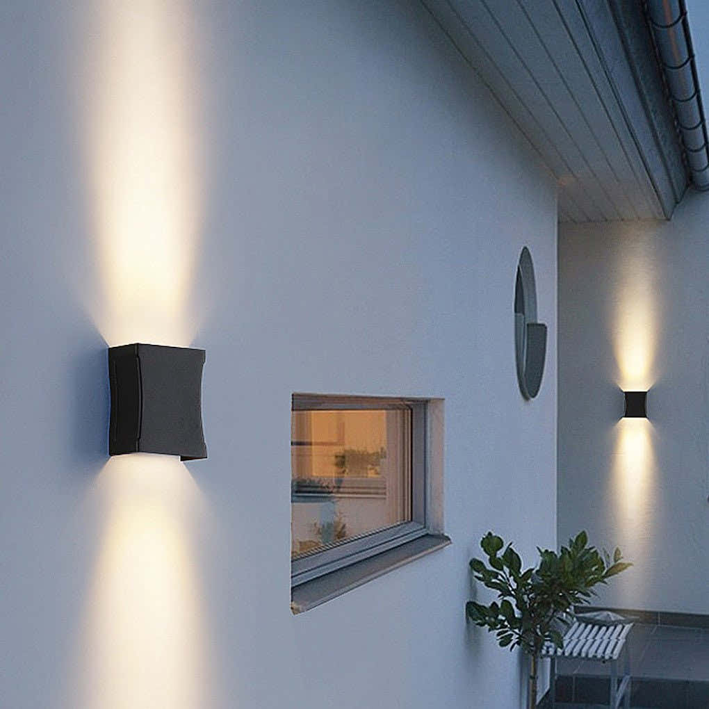 Pegasol LED Outdoor Up Down Wall Light