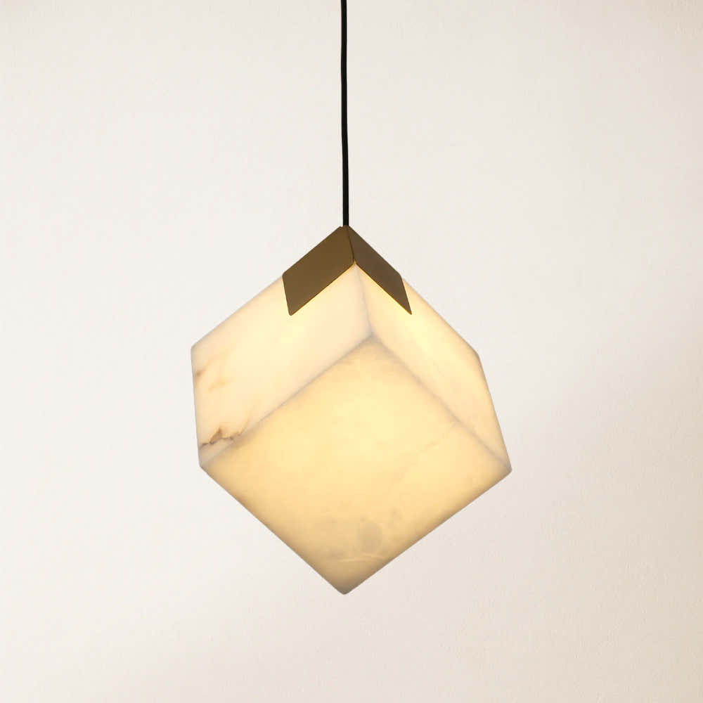 Dave Alabaster Pendant Light 10cm D