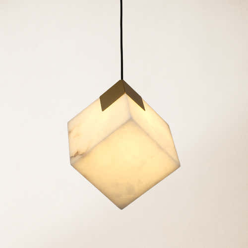 Dave Alabaster Pendant Light 10cm D