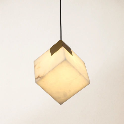 Dave Alabaster Pendant Light 10cm D